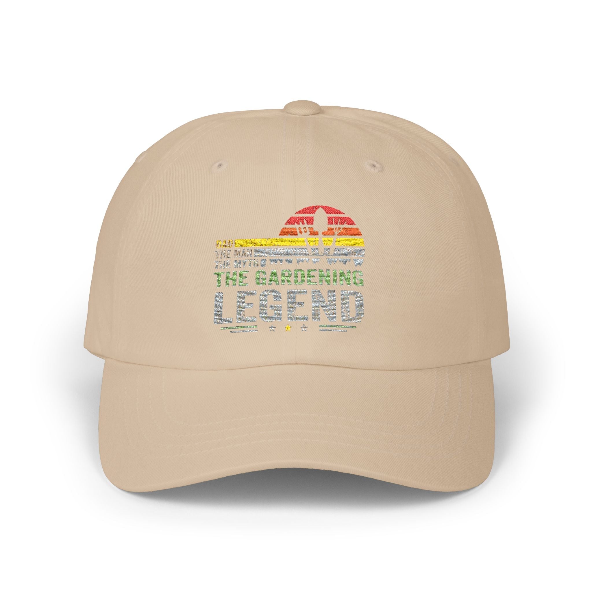 Gardening Legend Dad Cap, Gardening Hat, Summer Accessory, Gift for Dads, Outdoors Cap, Casual Headwear - Metamorphosis Creations