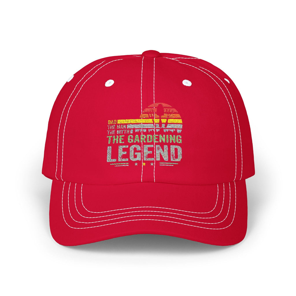 Gardening Legend Dad Cap, Gardening Hat, Summer Accessory, Gift for Dads, Outdoors Cap, Casual Headwear - Metamorphosis Creations