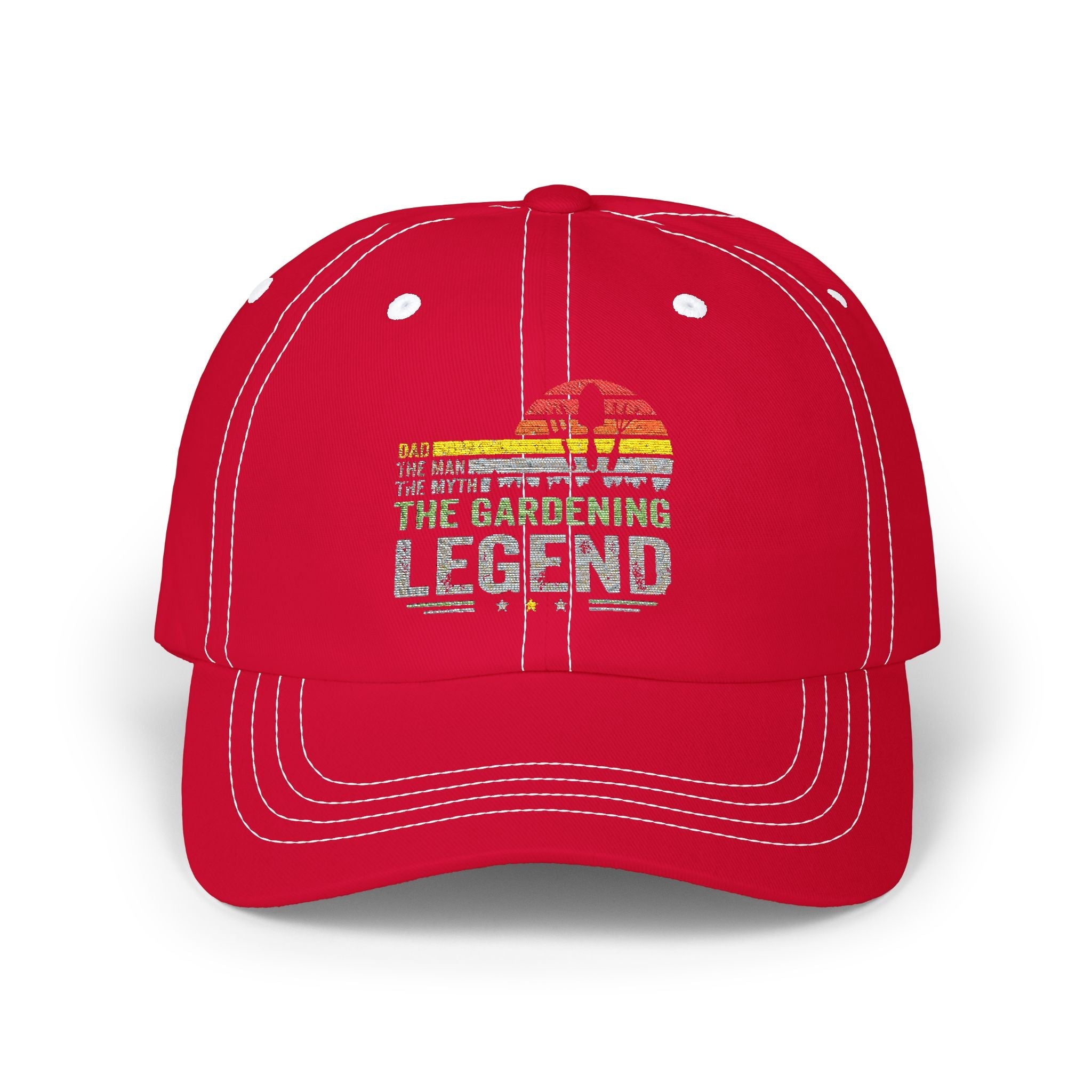 Gardening Legend Dad Cap, Gardening Hat, Summer Accessory, Gift for Dads, Outdoors Cap, Casual Headwear - Metamorphosis Creations