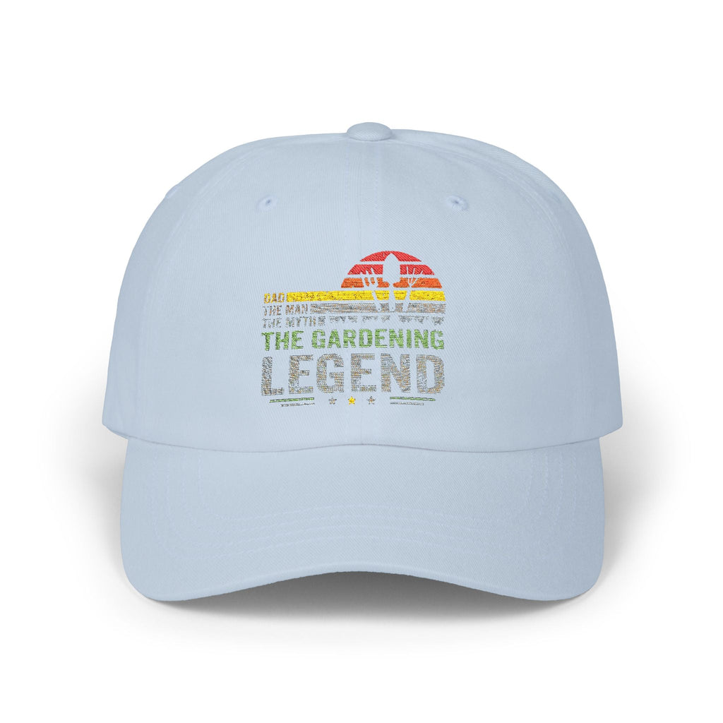 Gardening Legend Dad Cap, Gardening Hat, Summer Accessory, Gift for Dads, Outdoors Cap, Casual Headwear - Metamorphosis Creations