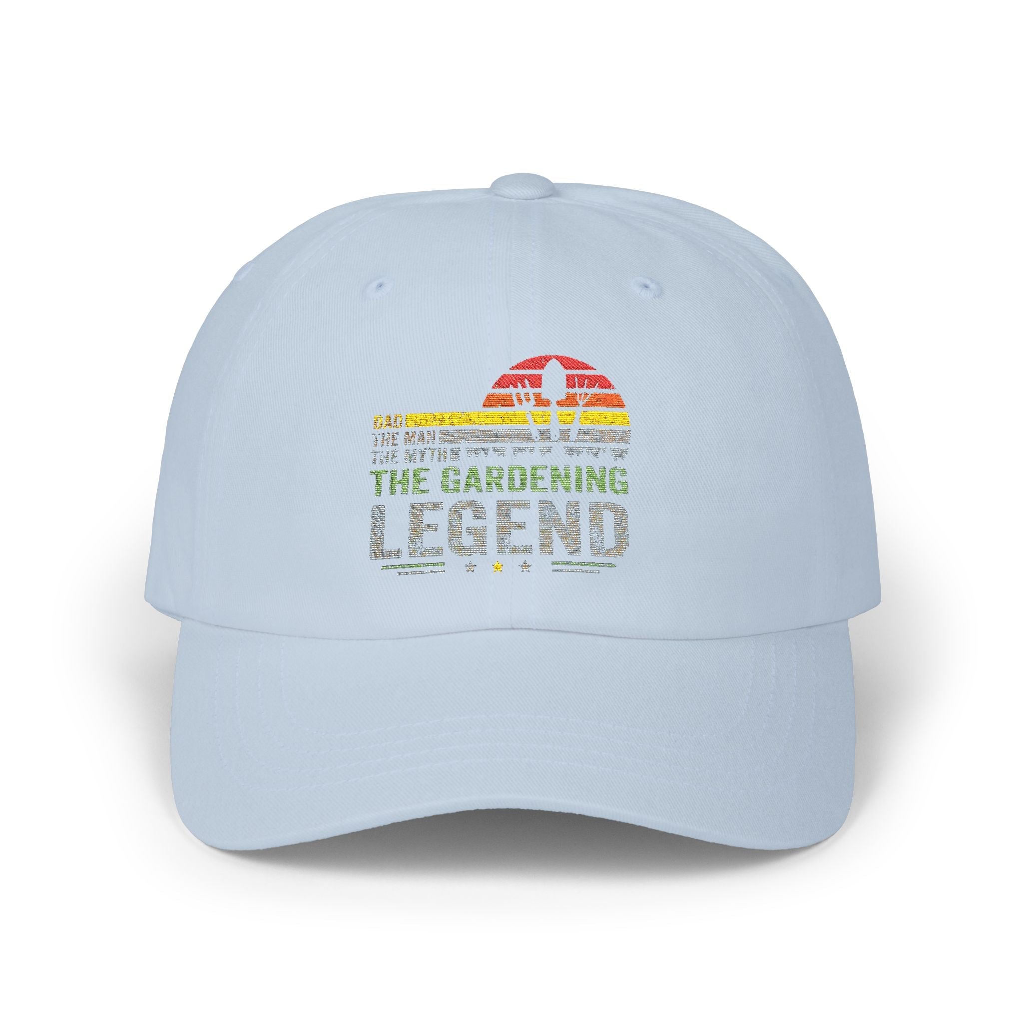 Gardening Legend Dad Cap, Gardening Hat, Summer Accessory, Gift for Dads, Outdoors Cap, Casual Headwear - Metamorphosis Creations