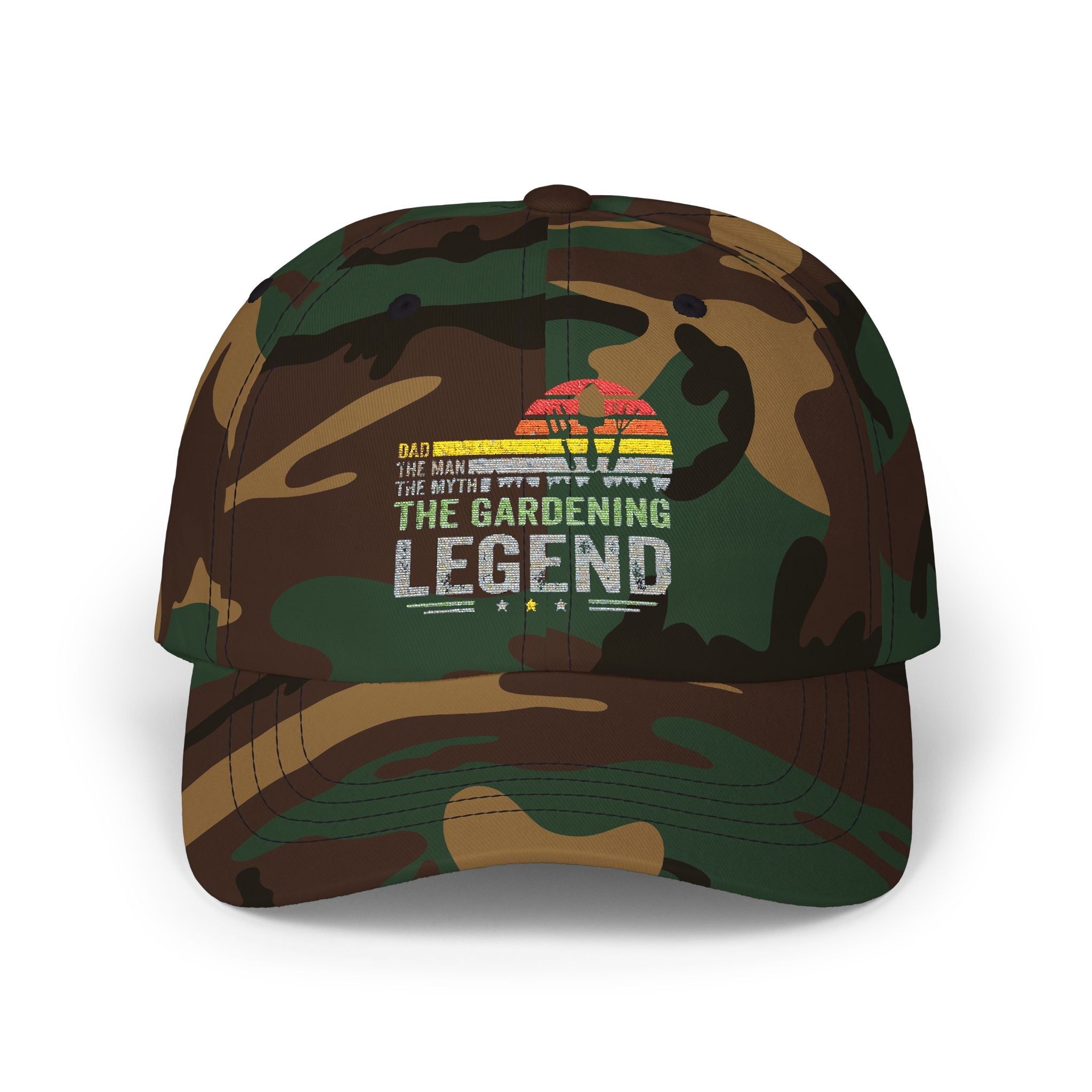 Gardening Legend Dad Cap, Gardening Hat, Summer Accessory, Gift for Dads, Outdoors Cap, Casual Headwear - Metamorphosis Creations
