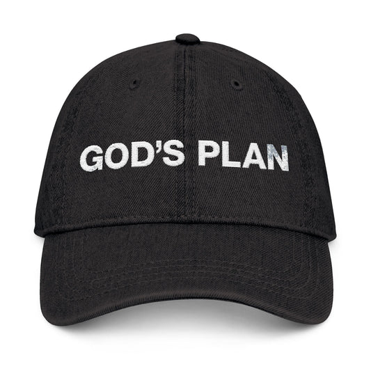 God's Plan, Stylish Cap for Faith Lovers, Casual Wear, Gift for Friends, Religious Fashion Statement - Metamorphosis Creations