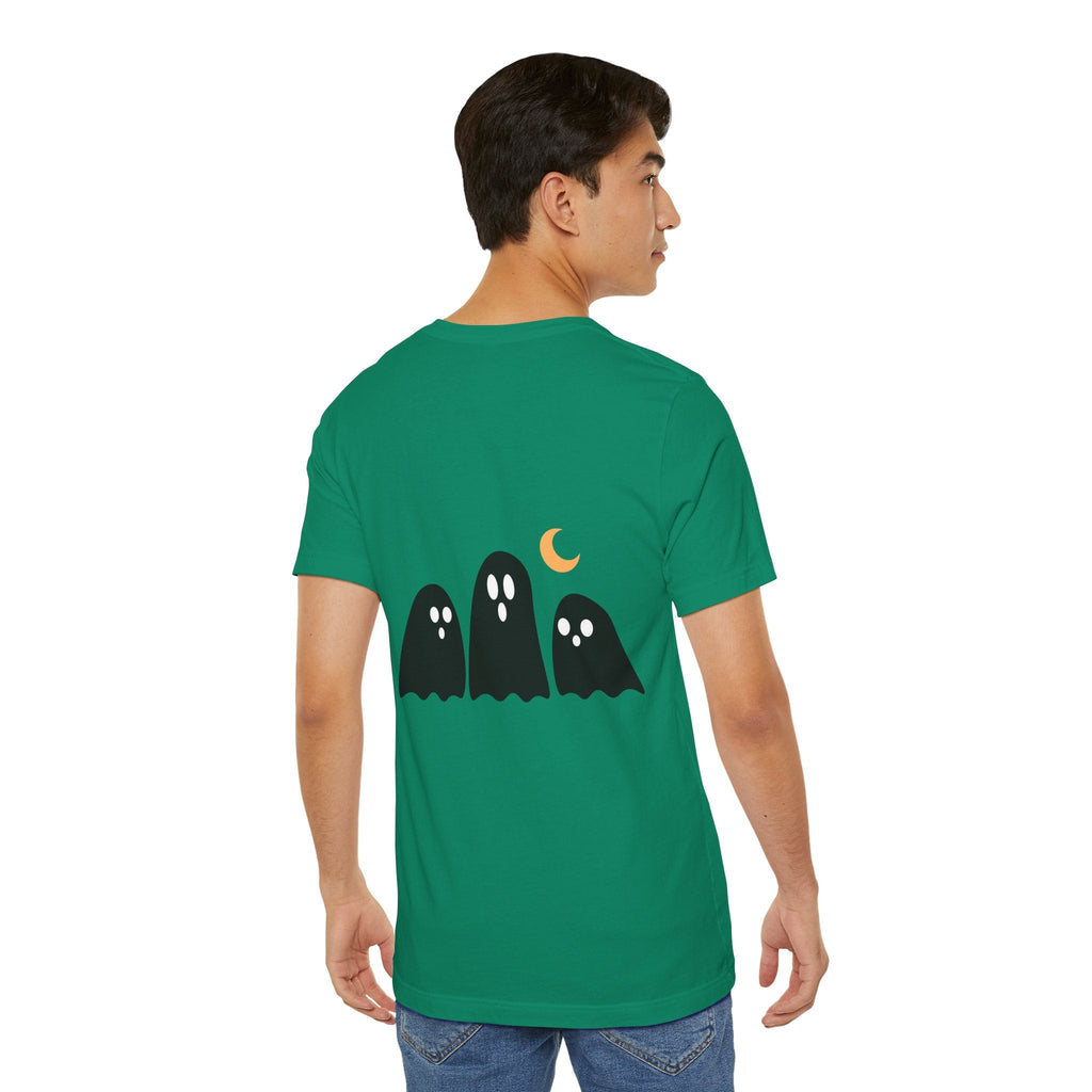 Halloween Beer Tee, Ghostly Fun Shirt, Unisex Graphic T-Shirt, Trick or Treat Apparel, Spooky Celebration Top - Metamorphosis Creations