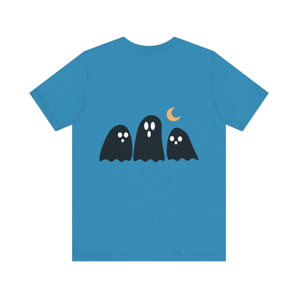 Halloween Beer Tee, Ghostly Fun Shirt, Unisex Graphic T-Shirt, Trick or Treat Apparel, Spooky Celebration Top - Metamorphosis Creations