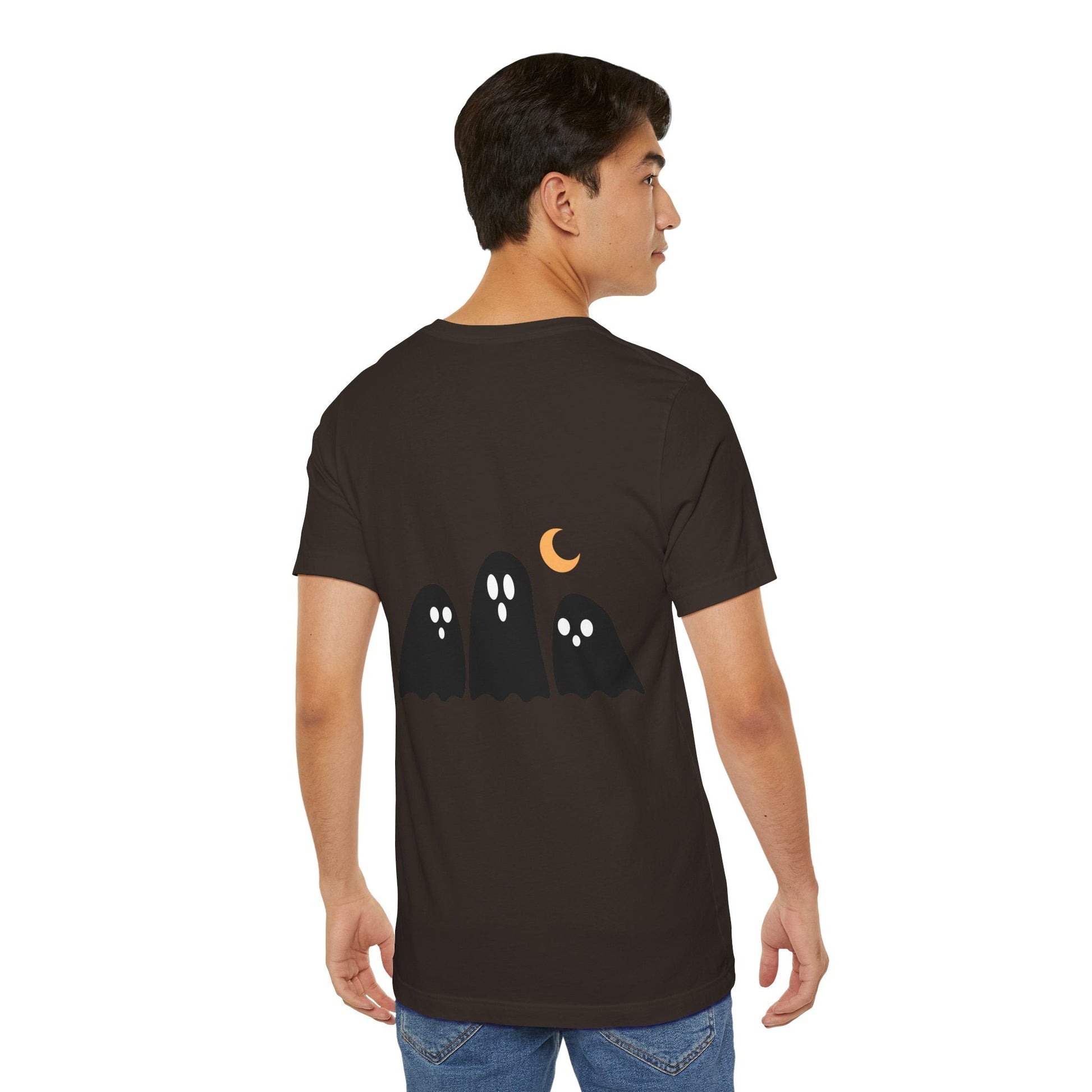 Halloween Beer Tee, Ghostly Fun Shirt, Unisex Graphic T-Shirt, Trick or Treat Apparel, Spooky Celebration Top - Metamorphosis Creations