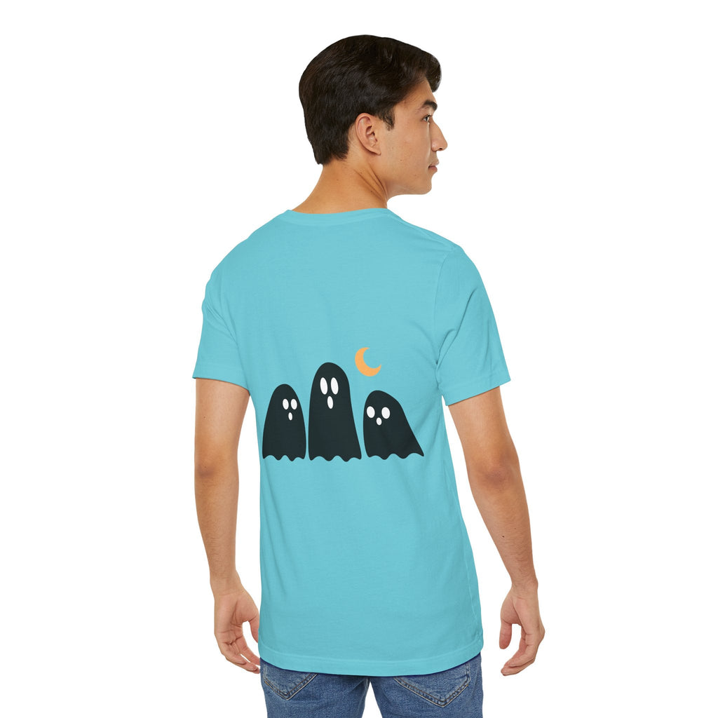 Halloween Beer Tee, Ghostly Fun Shirt, Unisex Graphic T-Shirt, Trick or Treat Apparel, Spooky Celebration Top - Metamorphosis Creations