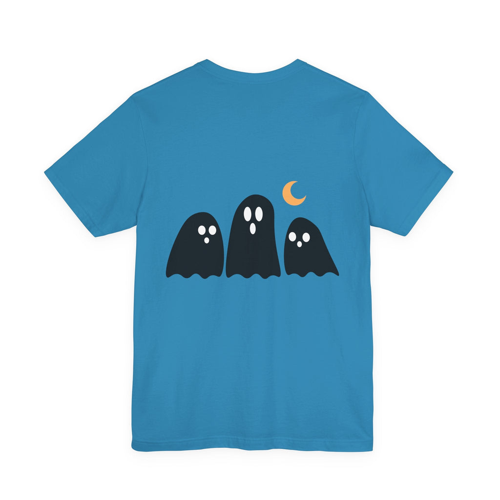 Halloween Beer Tee, Ghostly Fun Shirt, Unisex Graphic T-Shirt, Trick or Treat Apparel, Spooky Celebration Top - Metamorphosis Creations