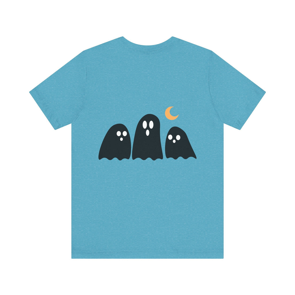 Halloween Beer Tee, Ghostly Fun Shirt, Unisex Graphic T-Shirt, Trick or Treat Apparel, Spooky Celebration Top - Metamorphosis Creations