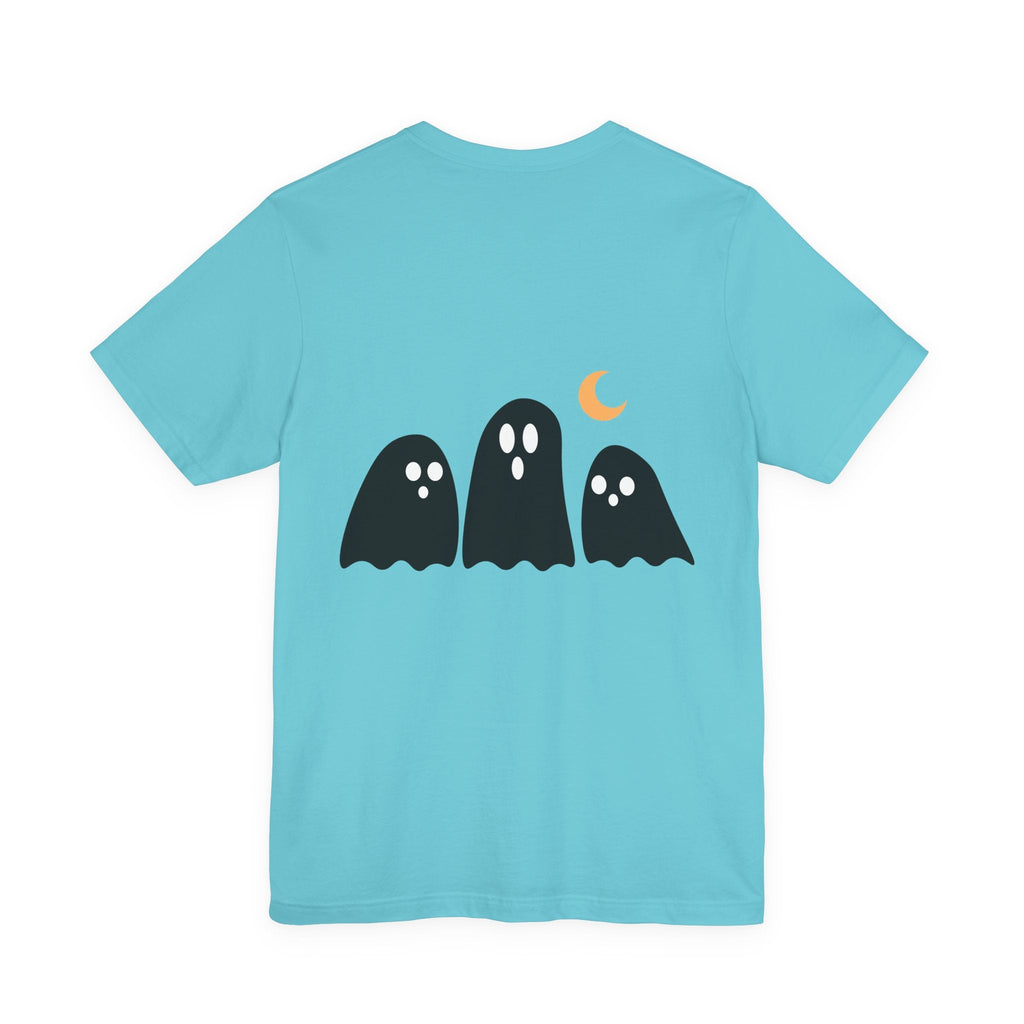 Halloween Beer Tee, Ghostly Fun Shirt, Unisex Graphic T-Shirt, Trick or Treat Apparel, Spooky Celebration Top - Metamorphosis Creations