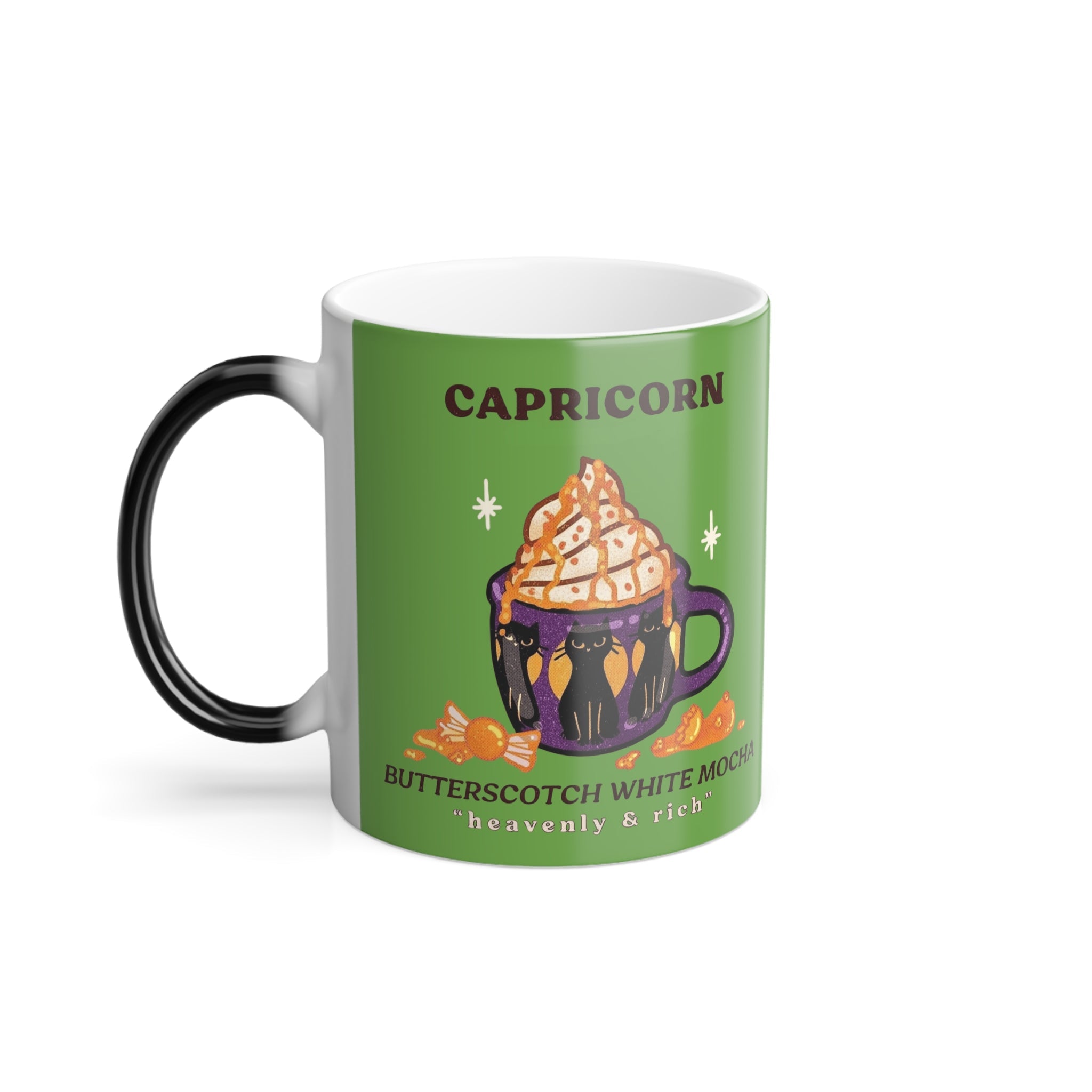 halloween coffee cups Color Morphing Mug for Astrology Lovers, Fun Gift for Birthdays, Unique Coffee Cups, Zodiac Decor, Home and Office - Metamorphosis Creations