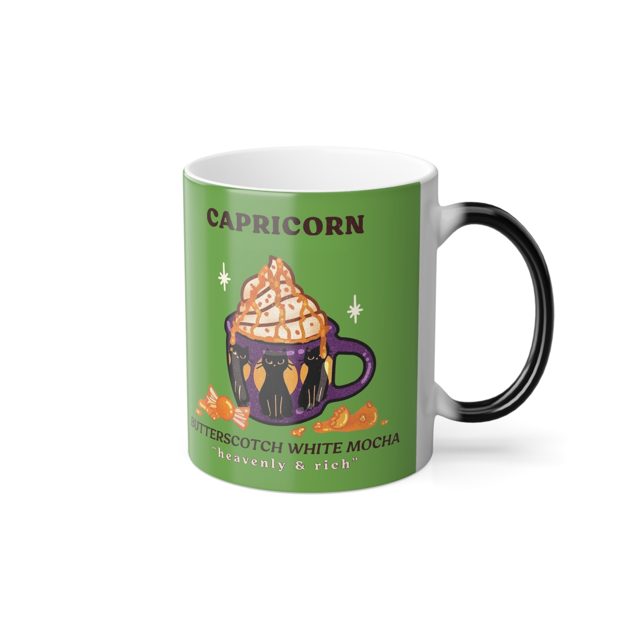 halloween coffee cups Color Morphing Mug for Astrology Lovers, Fun Gift for Birthdays, Unique Coffee Cups, Zodiac Decor, Home and Office - Metamorphosis Creations