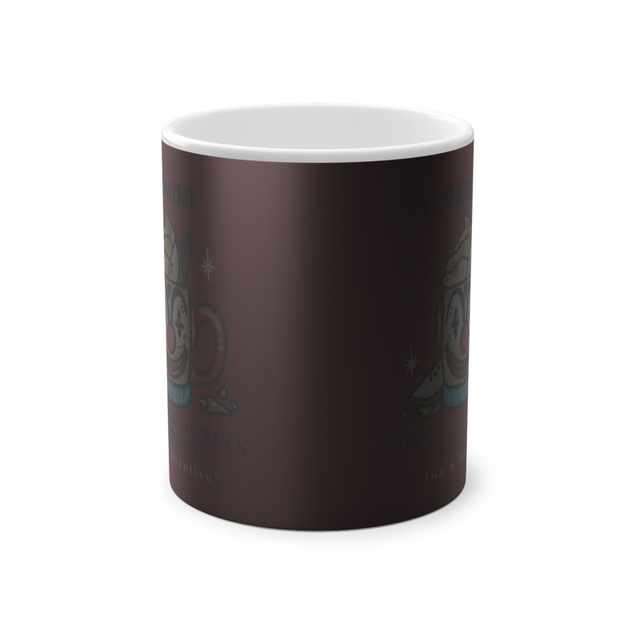 Halloween Gemini Magic Mug - Fun Astrology Coffee Cup, Personalized Zodiac Gift for Birthdays, Astrology Lovers, Unique Mug - Metamorphosis Creations