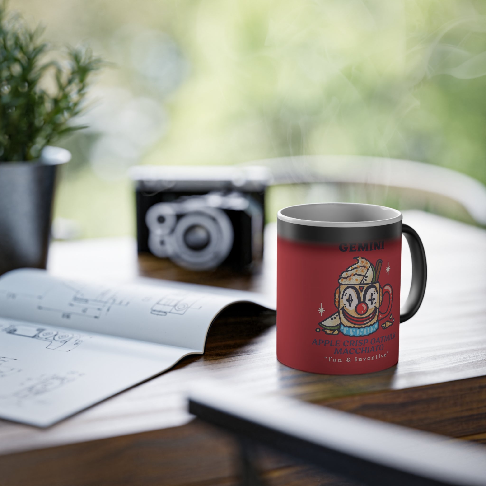 Halloween Gemini Magic Mug - Fun Astrology Coffee Cup, Personalized Zodiac Gift for Birthdays, Astrology Lovers, Unique Mug - Metamorphosis Creations