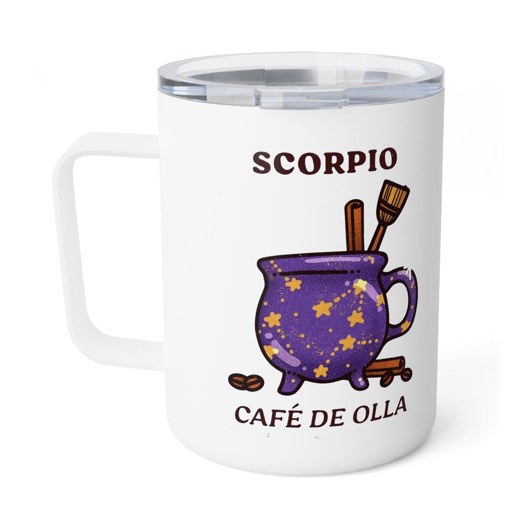 halloween mugs Zodiac Scorpio Insulated Coffee Mug, Astrology Gift, Horoscope Lovers, Astrology Coffee Cup, Unique Zodiac Mug, Personalized Mug - Metamorphosis Creations