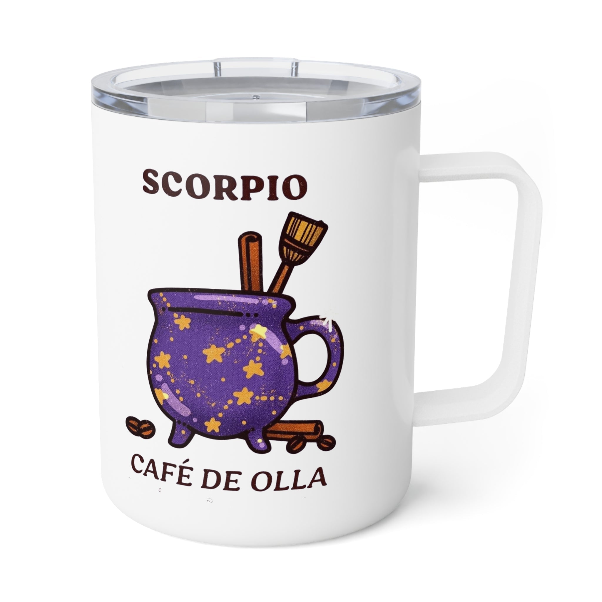 halloween mugs Zodiac Scorpio Insulated Coffee Mug, Astrology Gift, Horoscope Lovers, Astrology Coffee Cup, Unique Zodiac Mug, Personalized Mug - Metamorphosis Creations