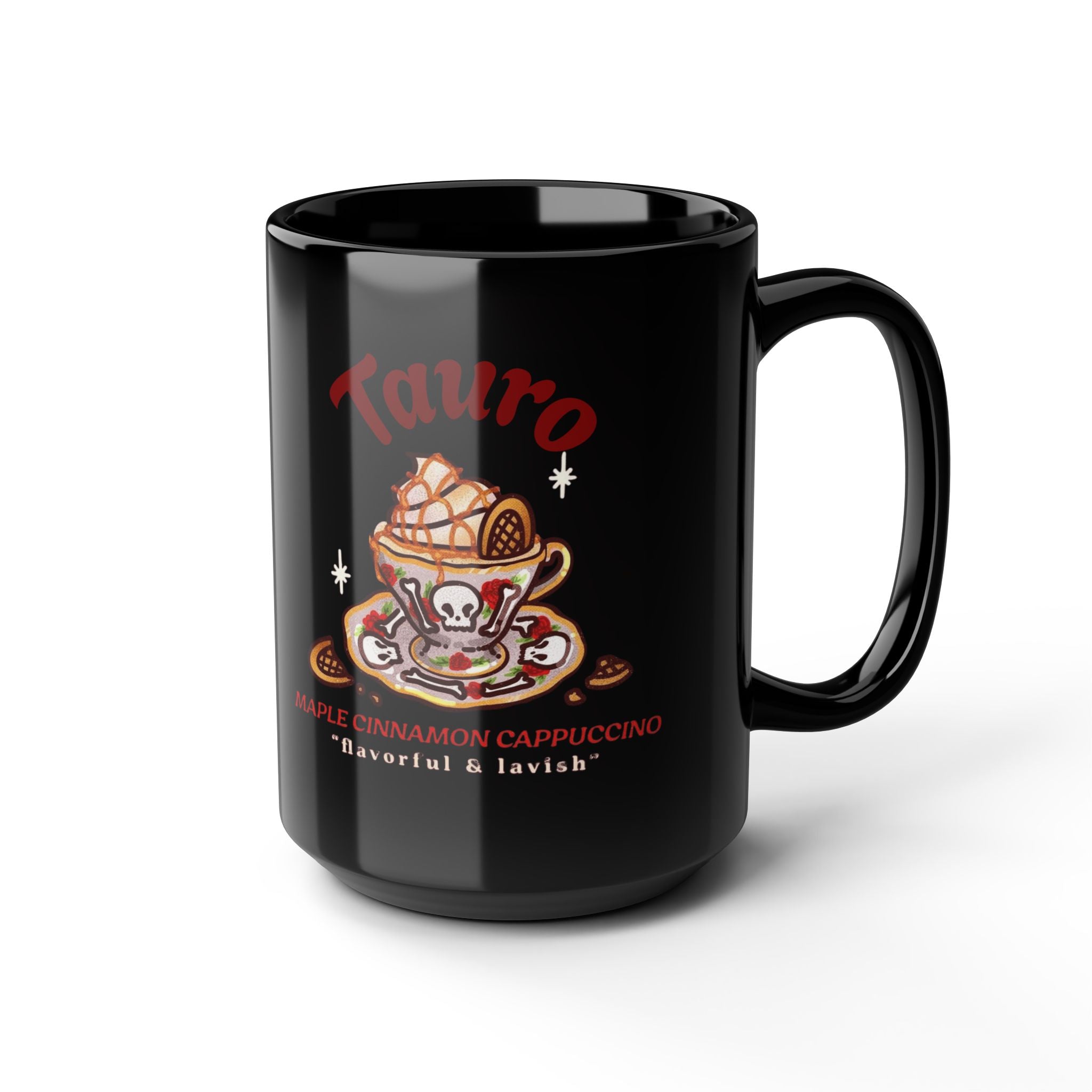 ☕ Halloween parties & decor Astrology Coffee Mug for Taurus, 15oz Zodiac Gift, Astrology Lover's Mug, Unique Horoscope Cup, Coffee Lover's Gift - Metamorphosis Creations