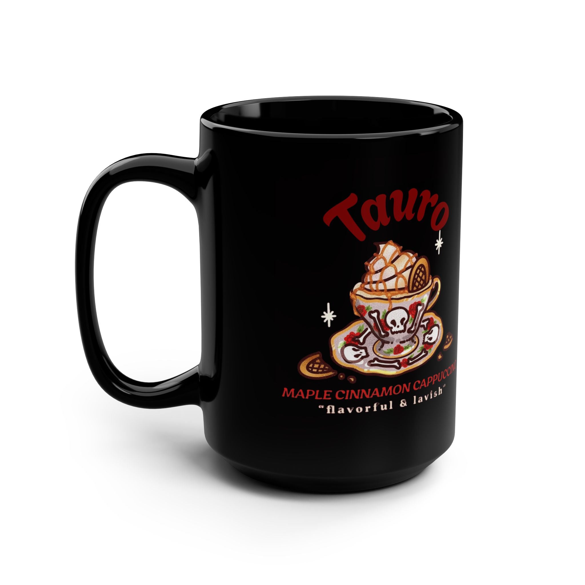 ☕ Halloween parties & decor Astrology Coffee Mug for Taurus, 15oz Zodiac Gift, Astrology Lover's Mug, Unique Horoscope Cup, Coffee Lover's Gift - Metamorphosis Creations