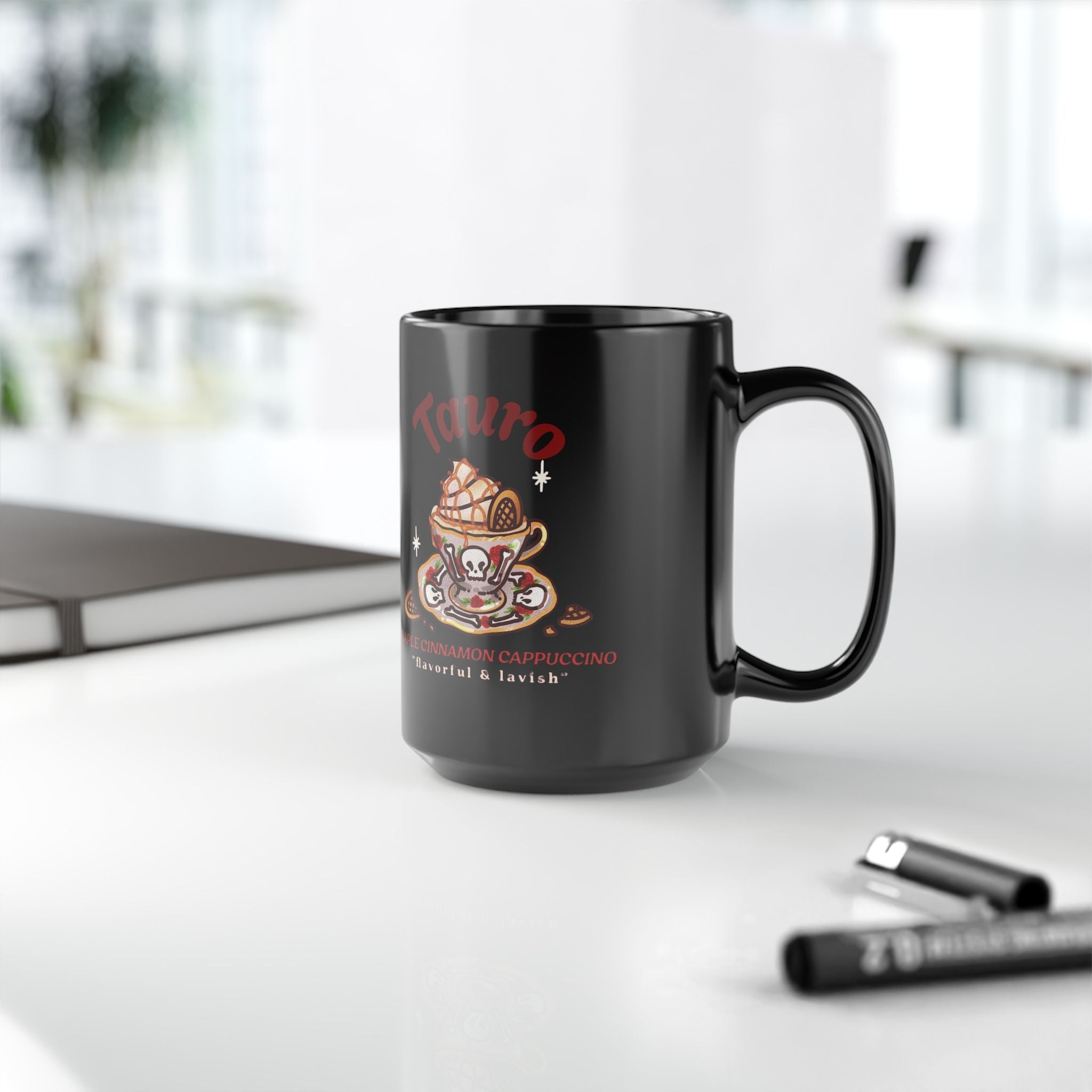 ☕ Halloween parties & decor Astrology Coffee Mug for Taurus, 15oz Zodiac Gift, Astrology Lover's Mug, Unique Horoscope Cup, Coffee Lover's Gift - Metamorphosis Creations