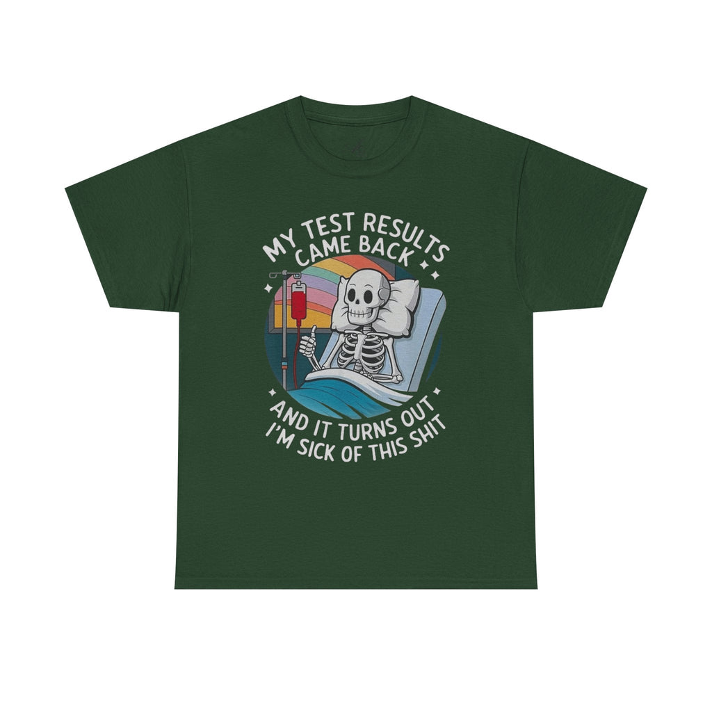 Halloween Sassy Skeleton Tee, Funny Graphic T-Shirt, Unisex Humor Shirt, Halloween Apparel, Gift for Friends - Metamorphosis Creations