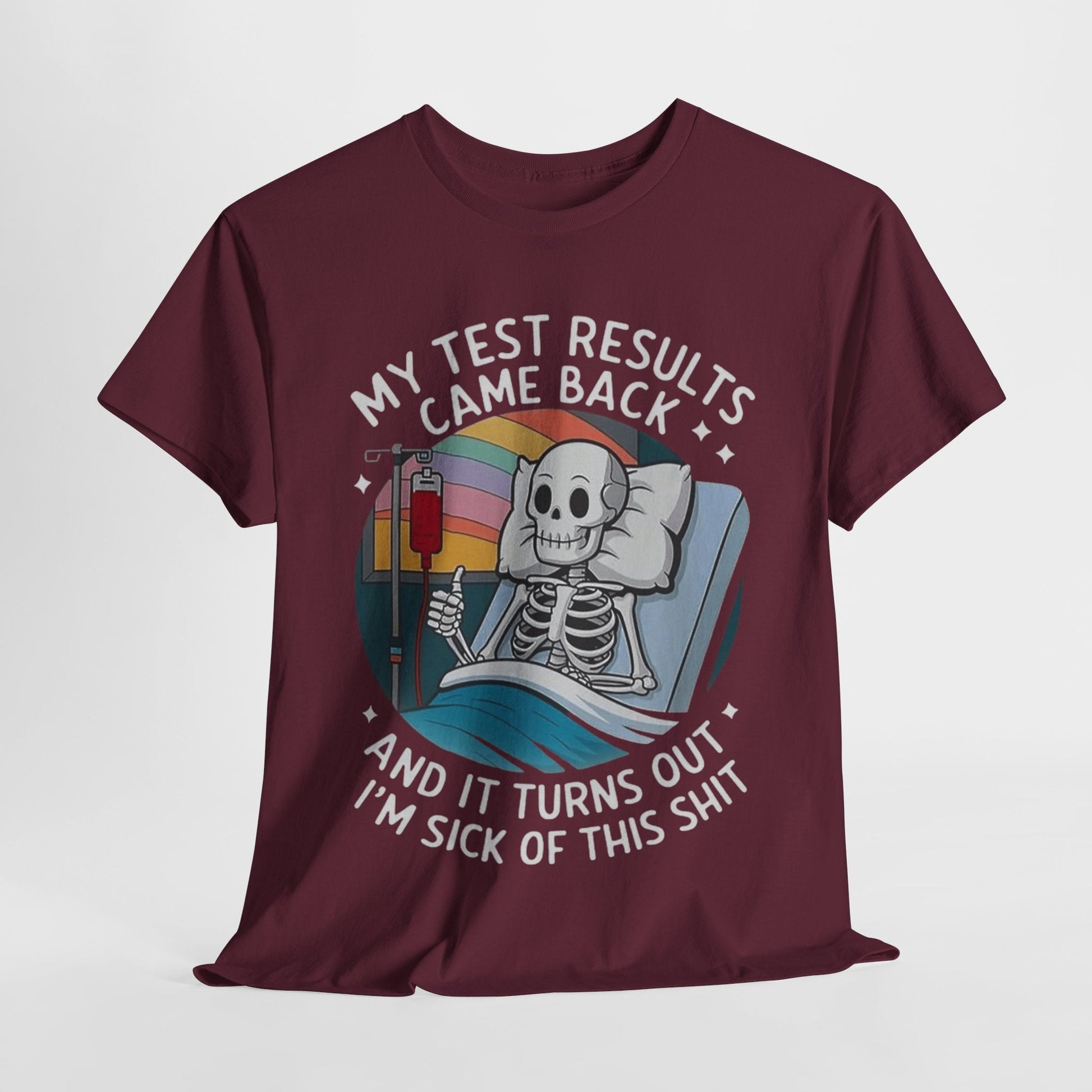 Halloween Sassy Skeleton Tee, Funny Graphic T-Shirt, Unisex Humor Shirt, Halloween Apparel, Gift for Friends - Metamorphosis Creations