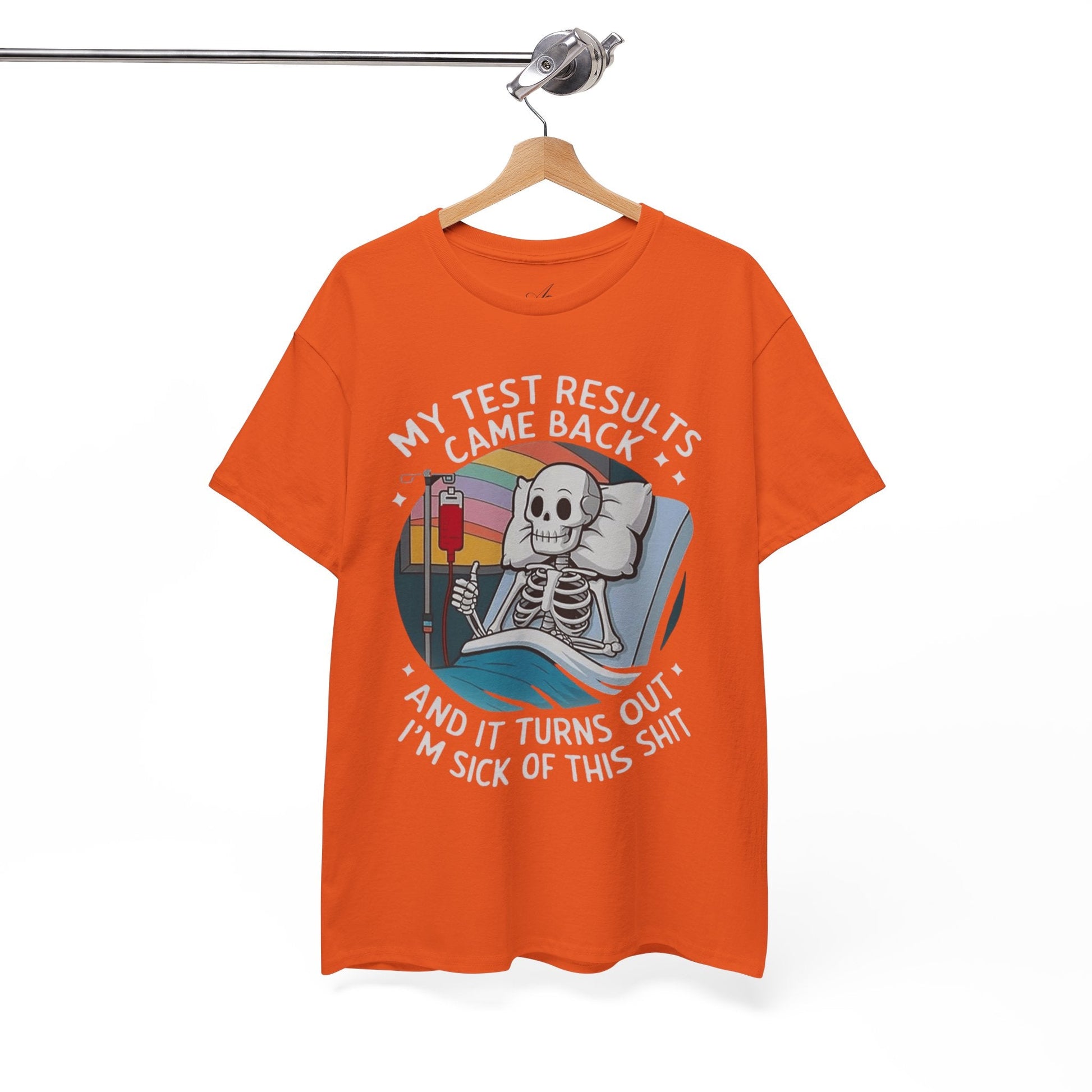 Halloween Sassy Skeleton Tee, Funny Graphic T-Shirt, Unisex Humor Shirt, Halloween Apparel, Gift for Friends - Metamorphosis Creations