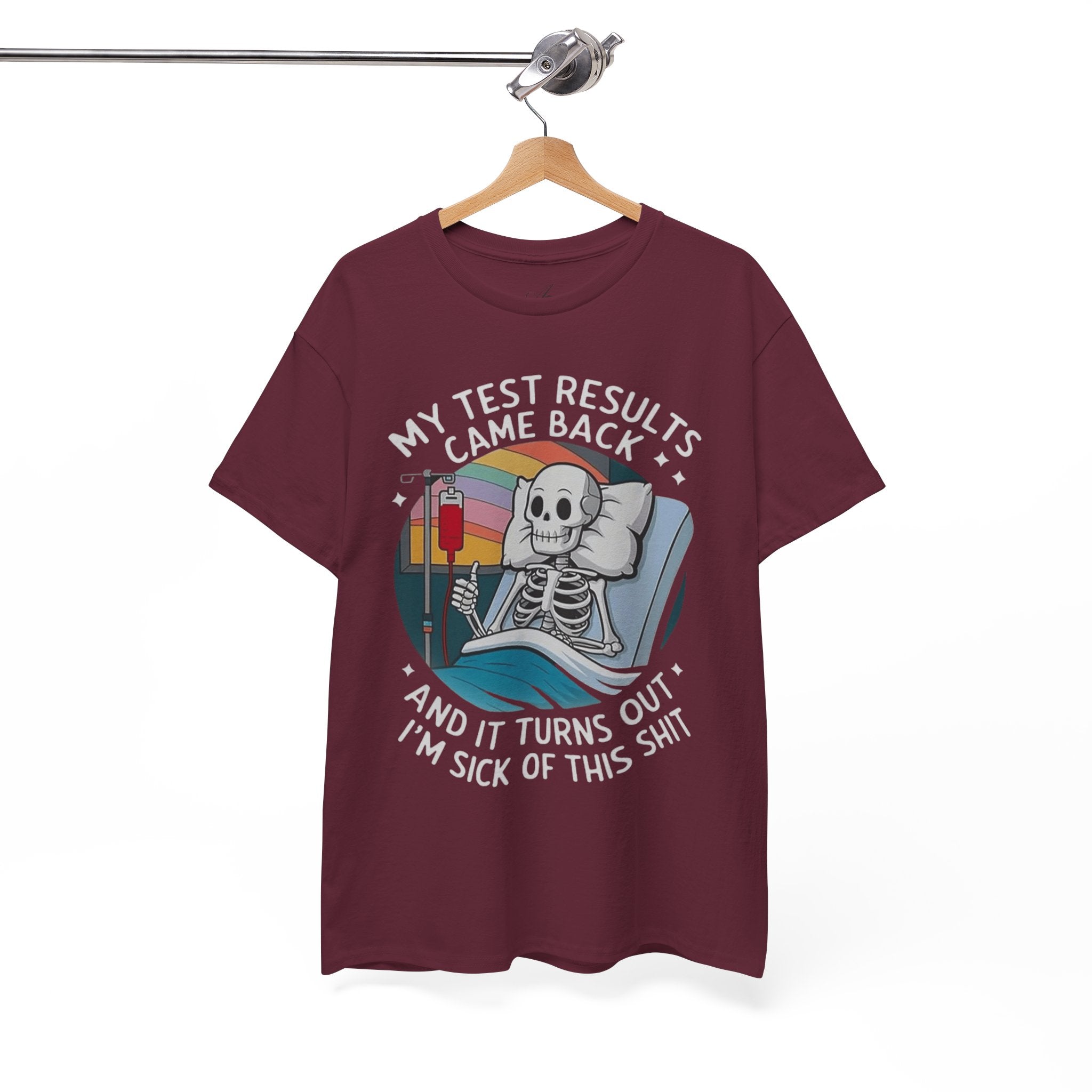 Halloween Sassy Skeleton Tee, Funny Graphic T-Shirt, Unisex Humor Shirt, Halloween Apparel, Gift for Friends - Metamorphosis Creations