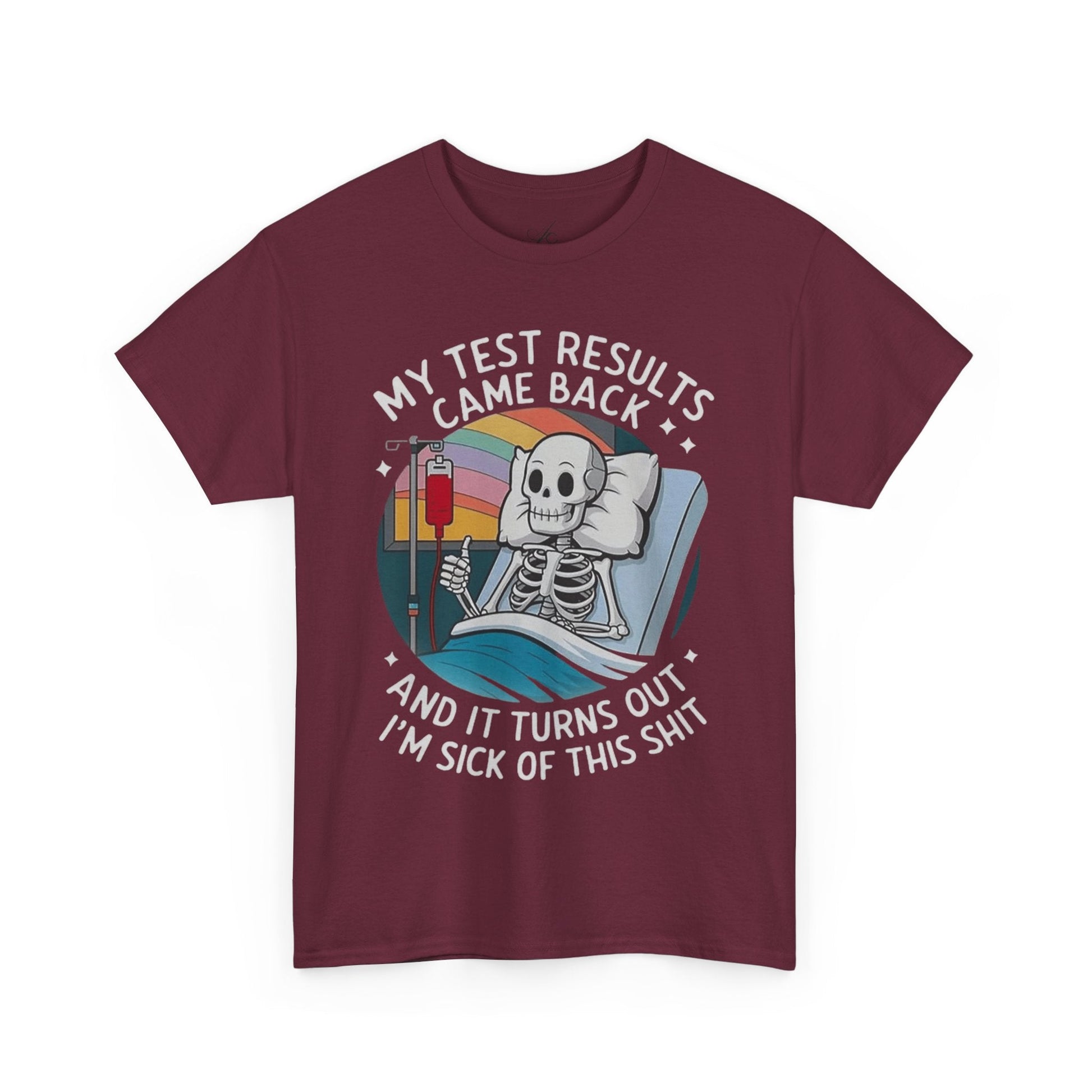 Halloween Sassy Skeleton Tee, Funny Graphic T-Shirt, Unisex Humor Shirt, Halloween Apparel, Gift for Friends - Metamorphosis Creations