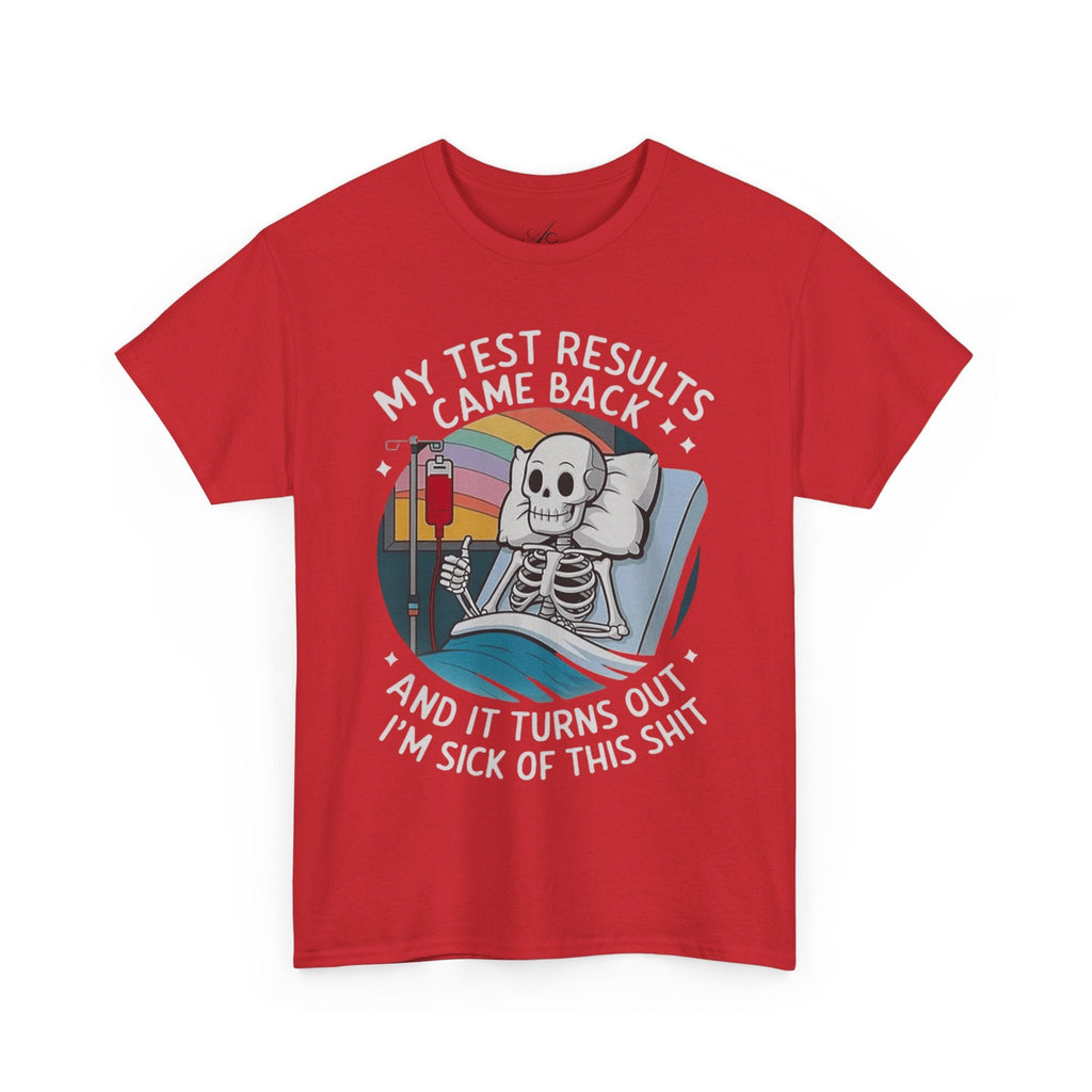Halloween Sassy Skeleton Tee, Funny Graphic T-Shirt, Unisex Humor Shirt, Halloween Apparel, Gift for Friends - Metamorphosis Creations