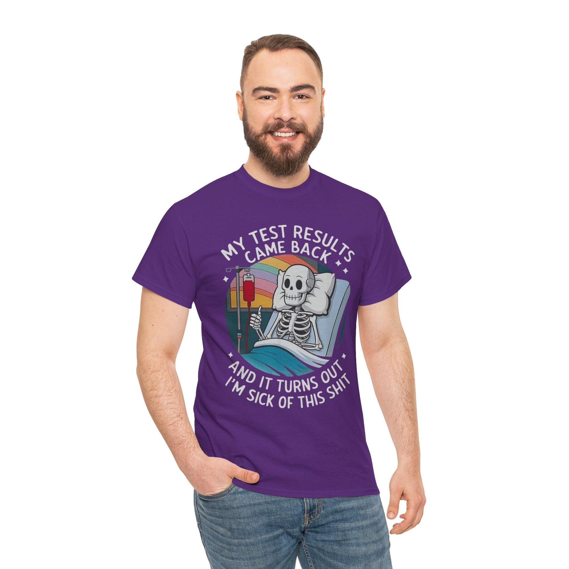 Halloween Sassy Skeleton Tee, Funny Graphic T-Shirt, Unisex Humor Shirt, Halloween Apparel, Gift for Friends - Metamorphosis Creations
