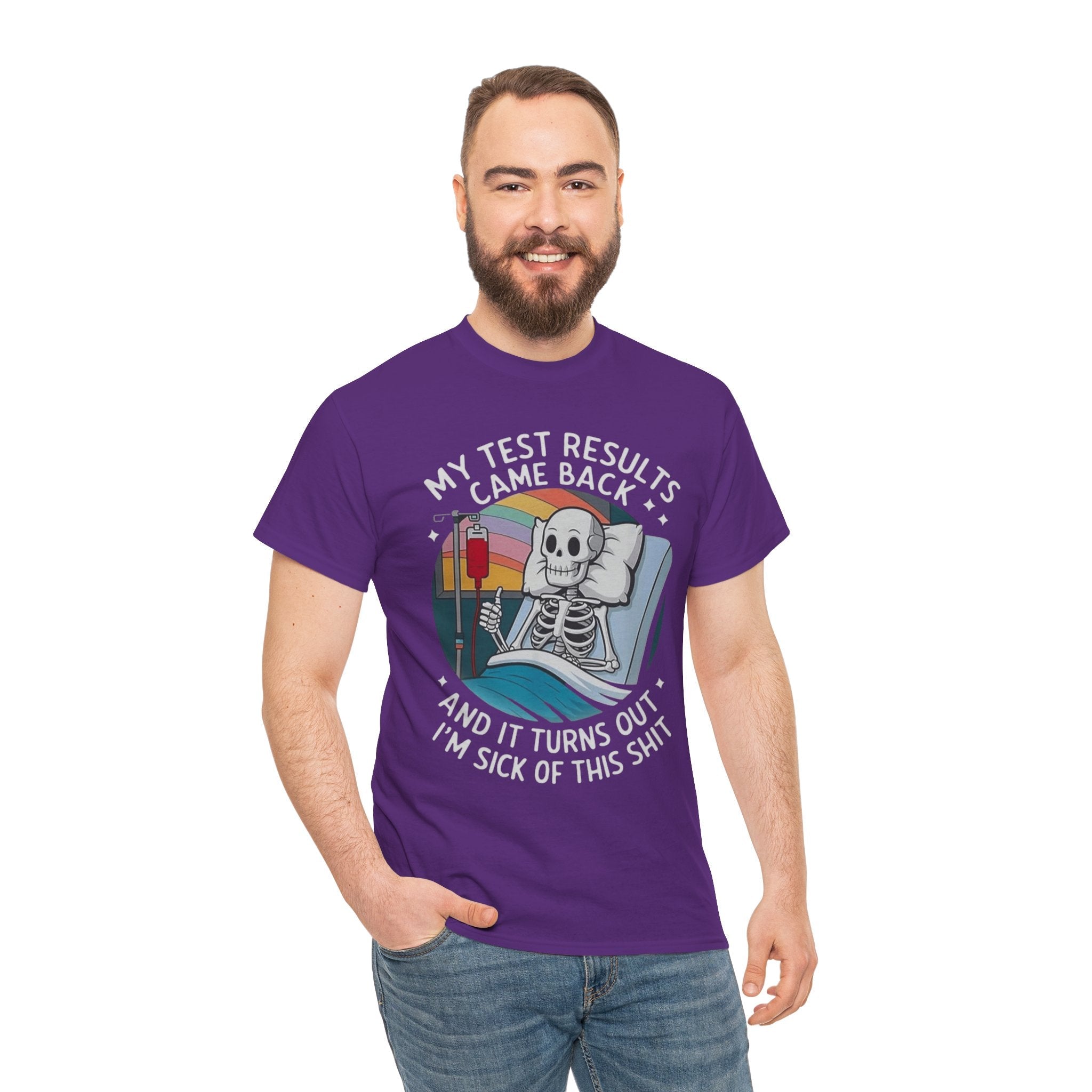 Halloween Sassy Skeleton Tee, Funny Graphic T-Shirt, Unisex Humor Shirt, Halloween Apparel, Gift for Friends - Metamorphosis Creations