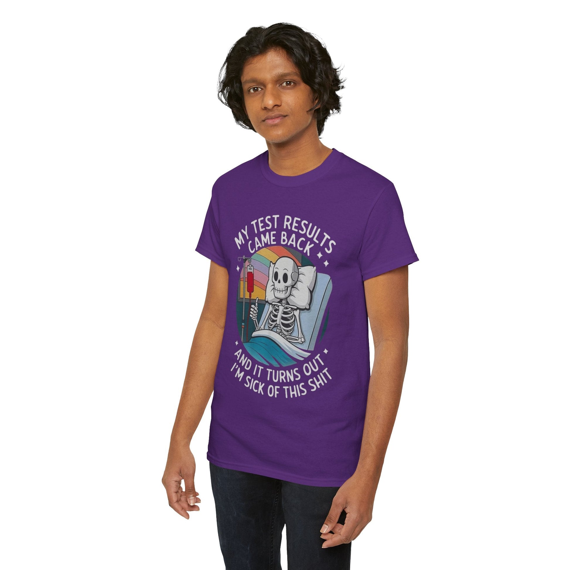 Halloween Sassy Skeleton Tee, Funny Graphic T-Shirt, Unisex Humor Shirt, Halloween Apparel, Gift for Friends - Metamorphosis Creations
