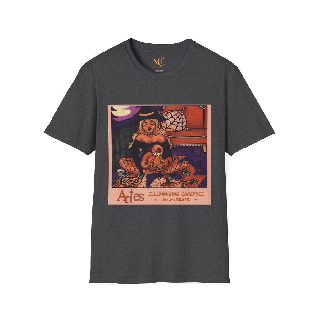 halloween shirt Illuminated Carefree & Optimistic T-Shirt, Halloween Apparel, Unisex Graphic Tee, Cozy Casual Wear, Unique Gift Idea - Metamorphosis Creations