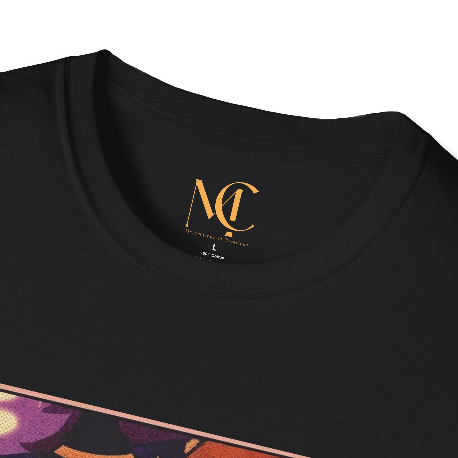 halloween shirt Illuminated Carefree & Optimistic T-Shirt, Halloween Apparel, Unisex Graphic Tee, Cozy Casual Wear, Unique Gift Idea - Metamorphosis Creations