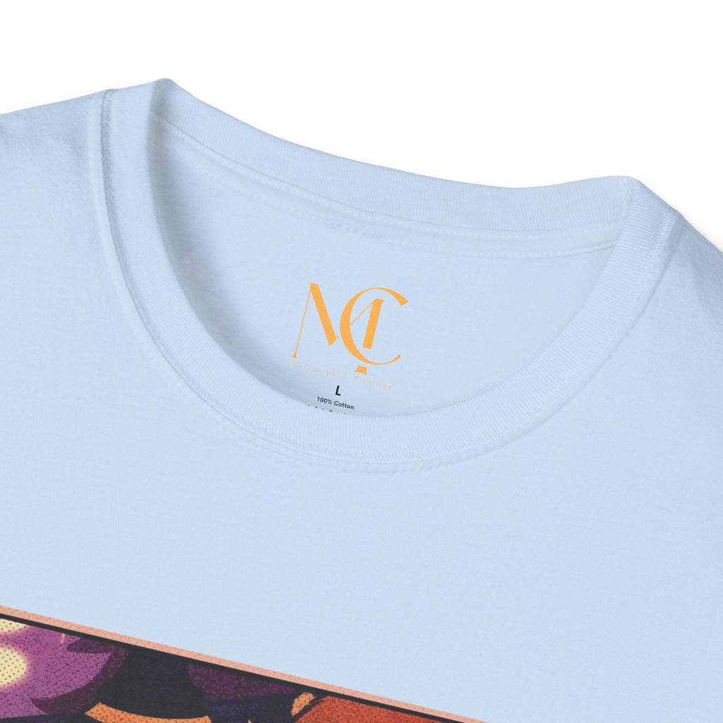 halloween shirt Illuminated Carefree & Optimistic T-Shirt, Halloween Apparel, Unisex Graphic Tee, Cozy Casual Wear, Unique Gift Idea - Metamorphosis Creations