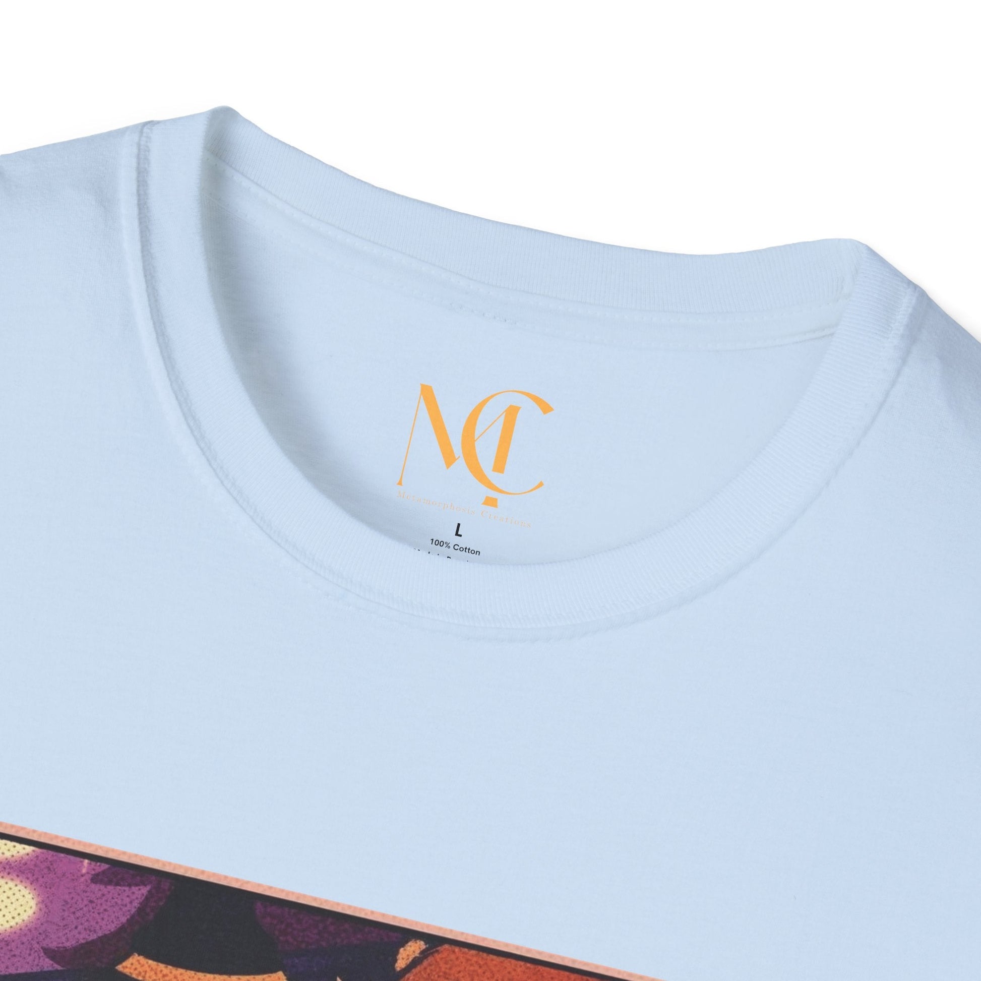 halloween shirt Illuminated Carefree & Optimistic T-Shirt, Halloween Apparel, Unisex Graphic Tee, Cozy Casual Wear, Unique Gift Idea - Metamorphosis Creations
