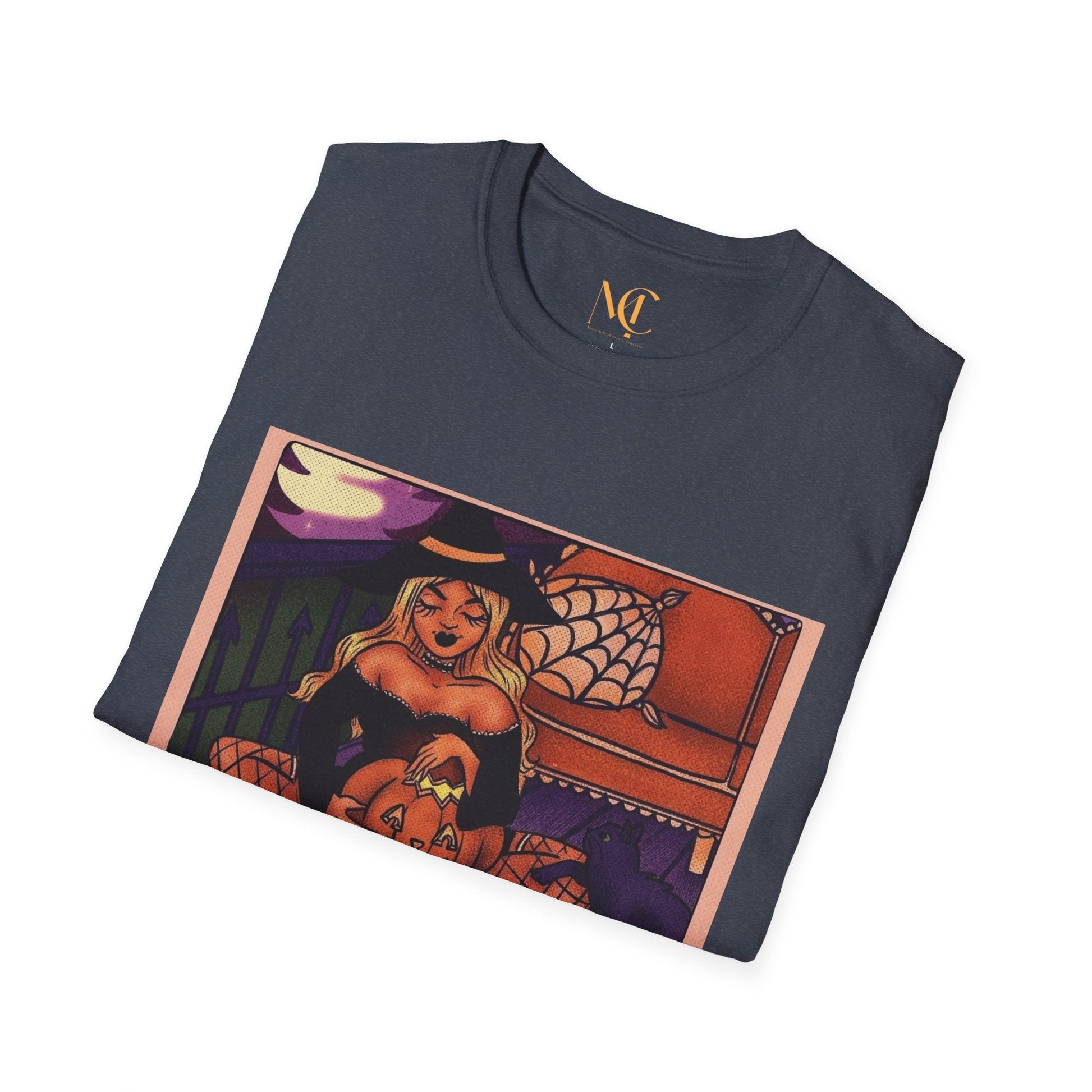 halloween shirt Illuminated Carefree & Optimistic T-Shirt, Halloween Apparel, Unisex Graphic Tee, Cozy Casual Wear, Unique Gift Idea - Metamorphosis Creations