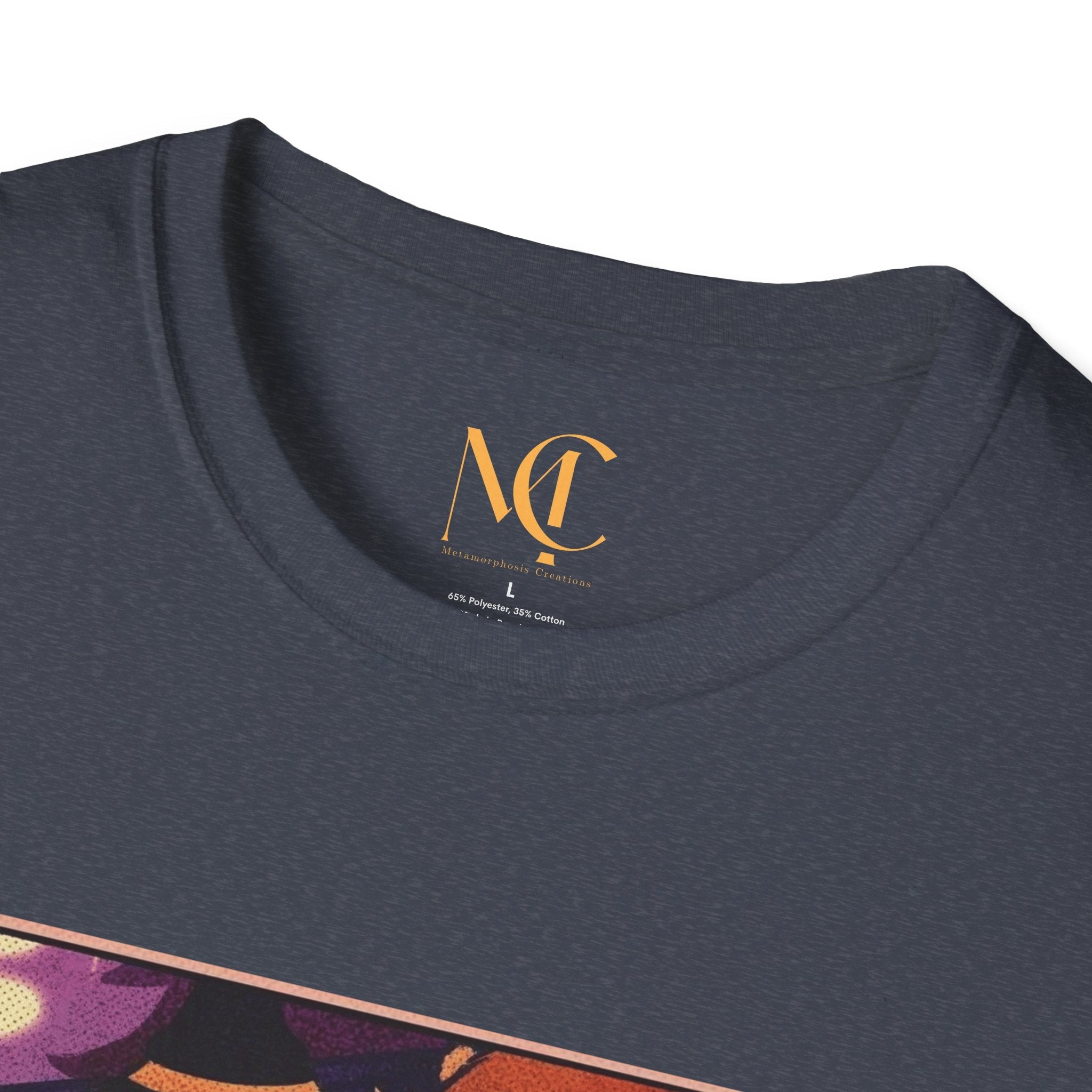 halloween shirt Illuminated Carefree & Optimistic T-Shirt, Halloween Apparel, Unisex Graphic Tee, Cozy Casual Wear, Unique Gift Idea - Metamorphosis Creations
