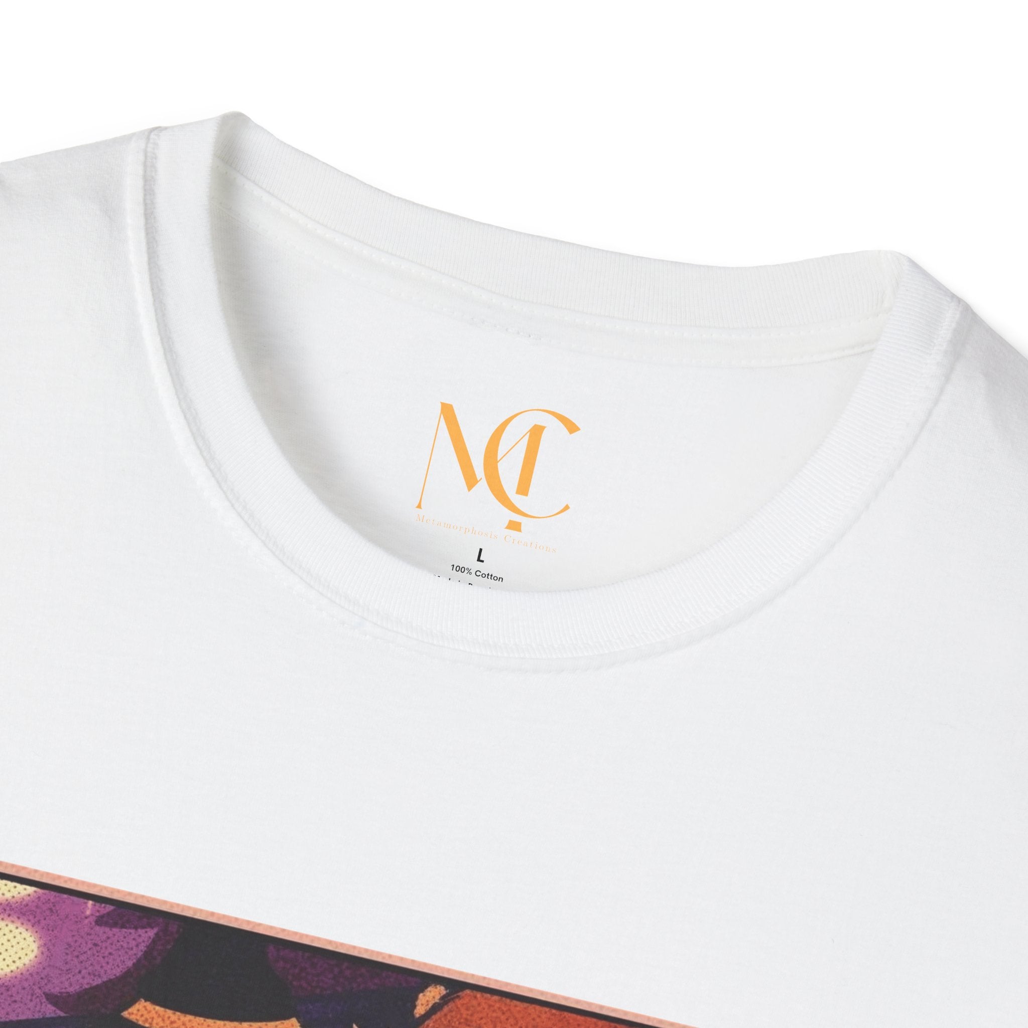 halloween shirt Illuminated Carefree & Optimistic T-Shirt, Halloween Apparel, Unisex Graphic Tee, Cozy Casual Wear, Unique Gift Idea - Metamorphosis Creations