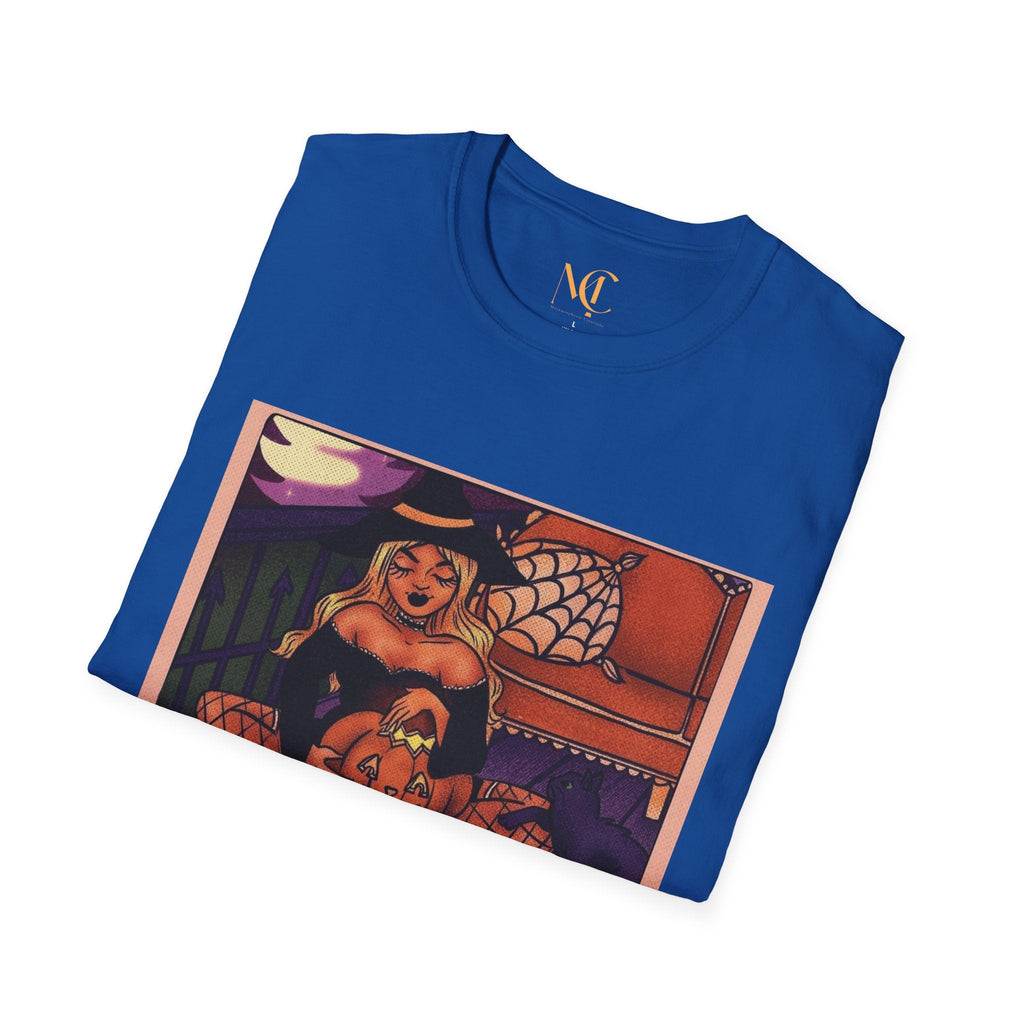 halloween shirt Illuminated Carefree & Optimistic T-Shirt, Halloween Apparel, Unisex Graphic Tee, Cozy Casual Wear, Unique Gift Idea - Metamorphosis Creations