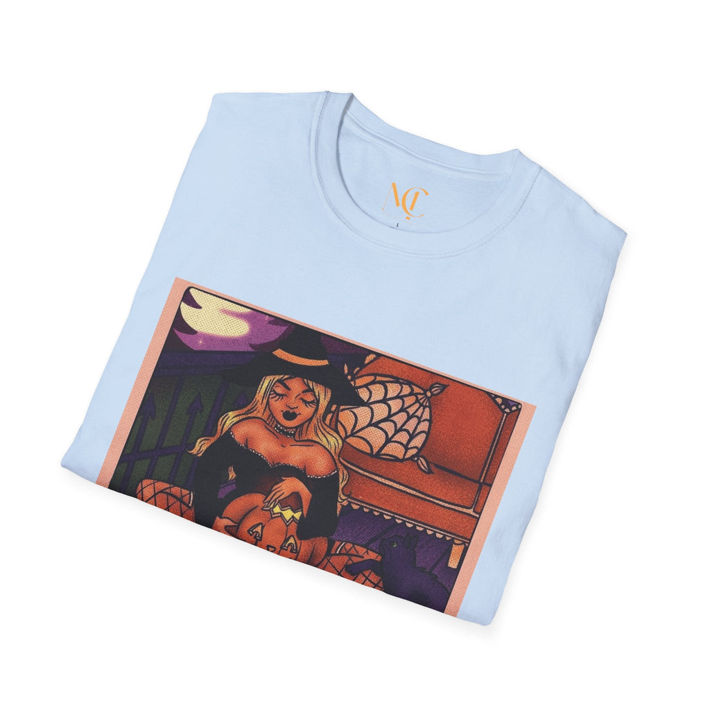 halloween shirt Illuminated Carefree & Optimistic T-Shirt, Halloween Apparel, Unisex Graphic Tee, Cozy Casual Wear, Unique Gift Idea - Metamorphosis Creations