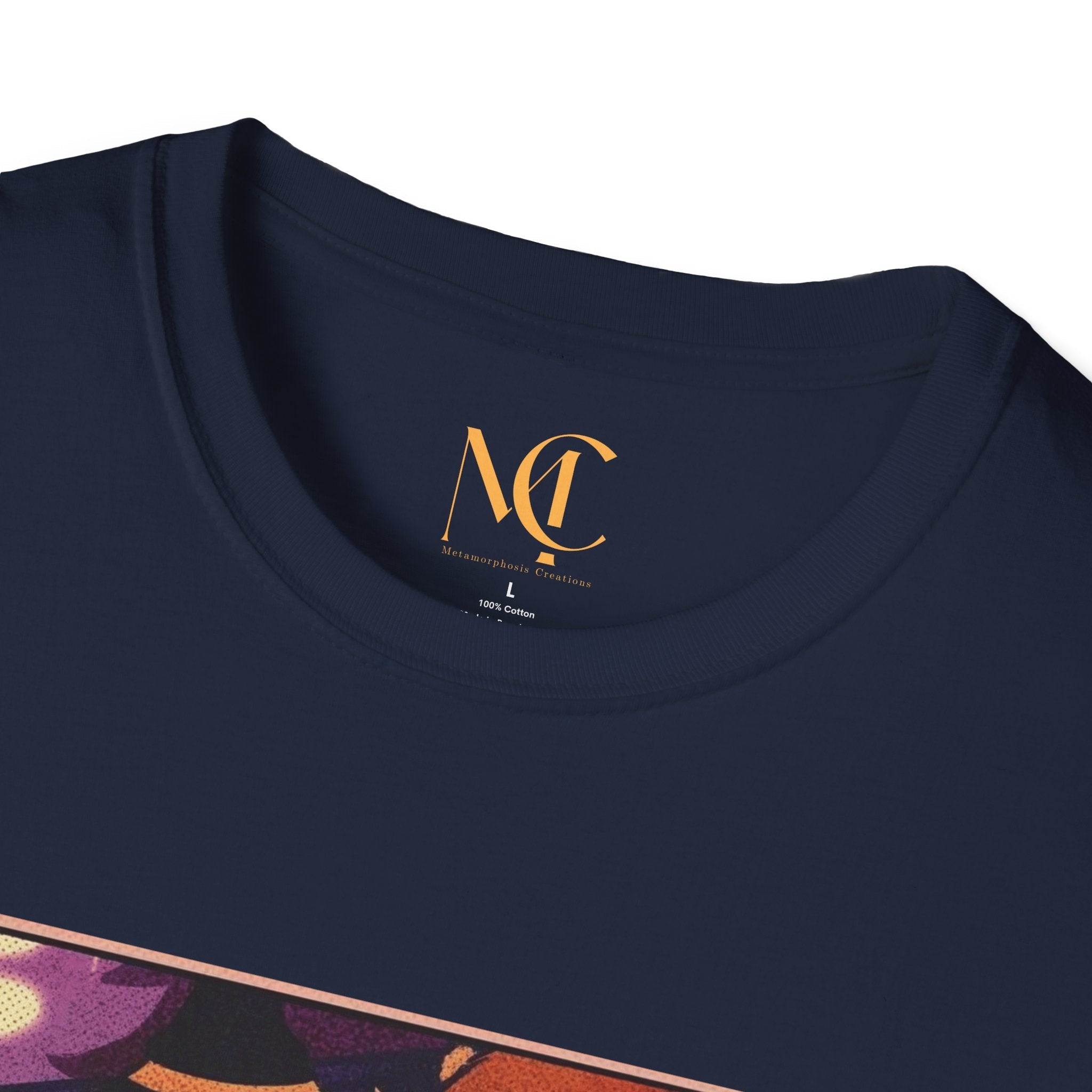 halloween shirt Illuminated Carefree & Optimistic T-Shirt, Halloween Apparel, Unisex Graphic Tee, Cozy Casual Wear, Unique Gift Idea - Metamorphosis Creations