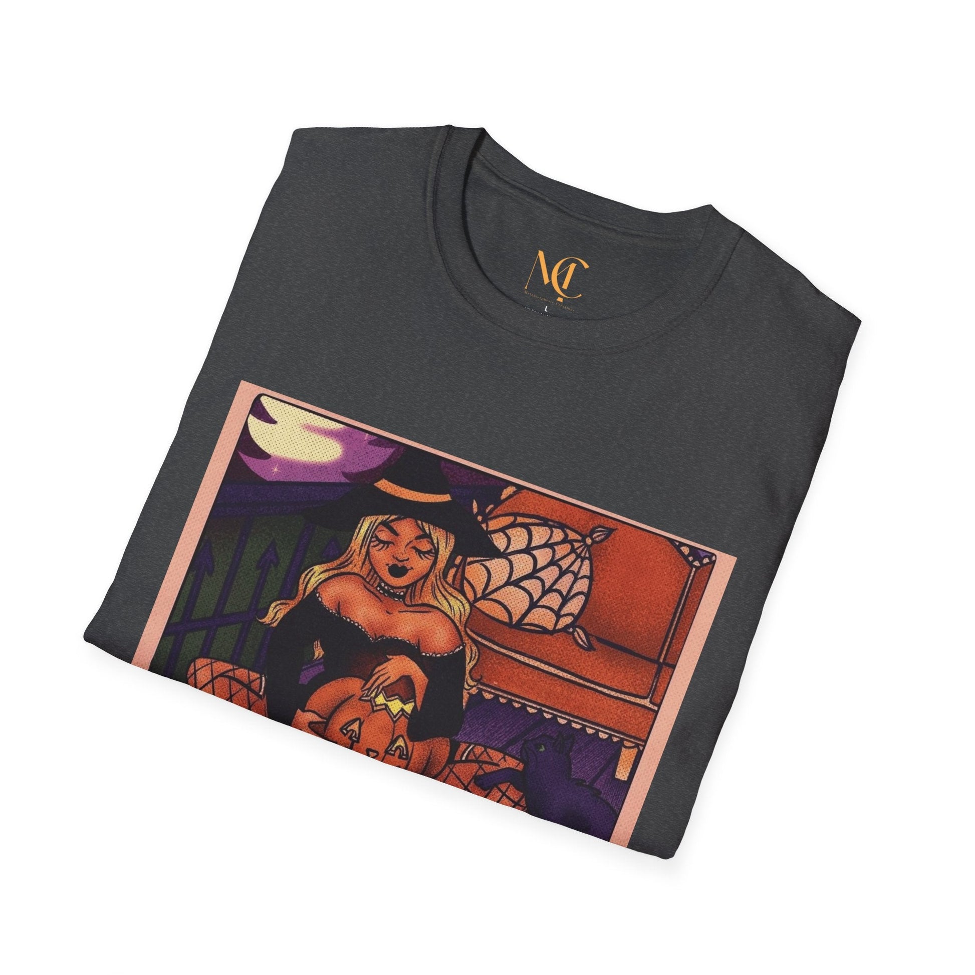 halloween shirt Illuminated Carefree & Optimistic T-Shirt, Halloween Apparel, Unisex Graphic Tee, Cozy Casual Wear, Unique Gift Idea - Metamorphosis Creations