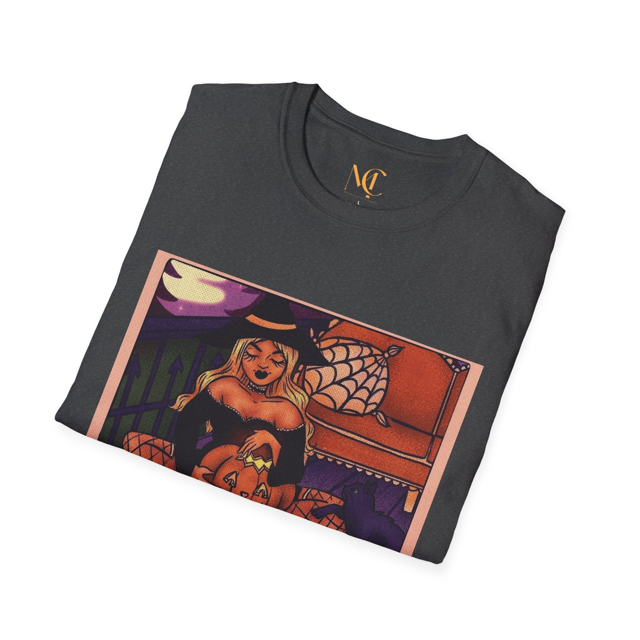 halloween shirt Illuminated Carefree & Optimistic T-Shirt, Halloween Apparel, Unisex Graphic Tee, Cozy Casual Wear, Unique Gift Idea - Metamorphosis Creations