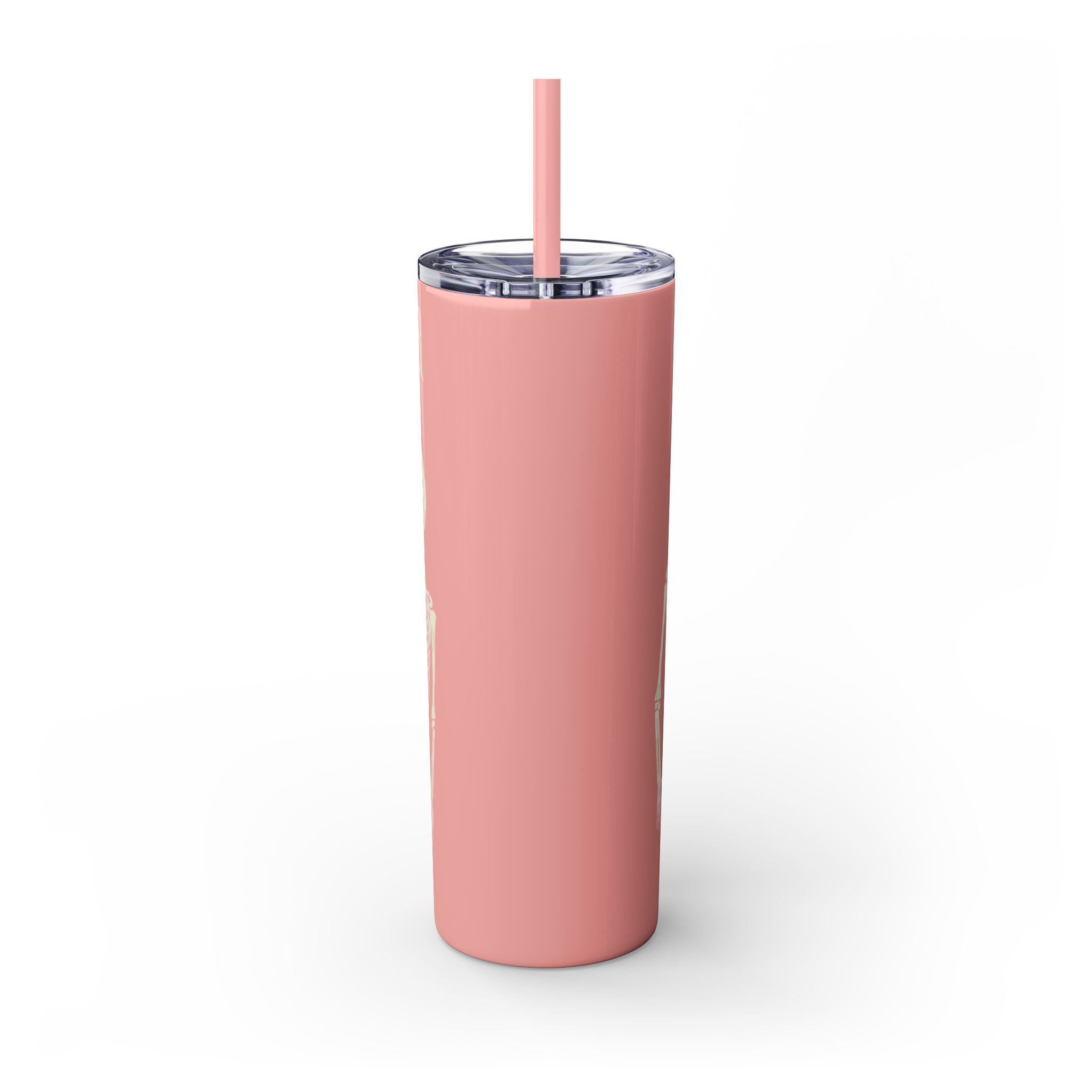 Halloween Skeleton - Themed Tumbler, Got Your Back Drinkware, I Got Your Back Skinny Tumbler, Cute Gifts for Halloween, Fun Vibes for Parties - Metamorphosis Creations