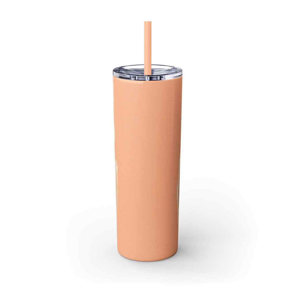 Halloween Skeleton - Themed Tumbler, Got Your Back Drinkware, I Got Your Back Skinny Tumbler, Cute Gifts for Halloween, Fun Vibes for Parties - Metamorphosis Creations