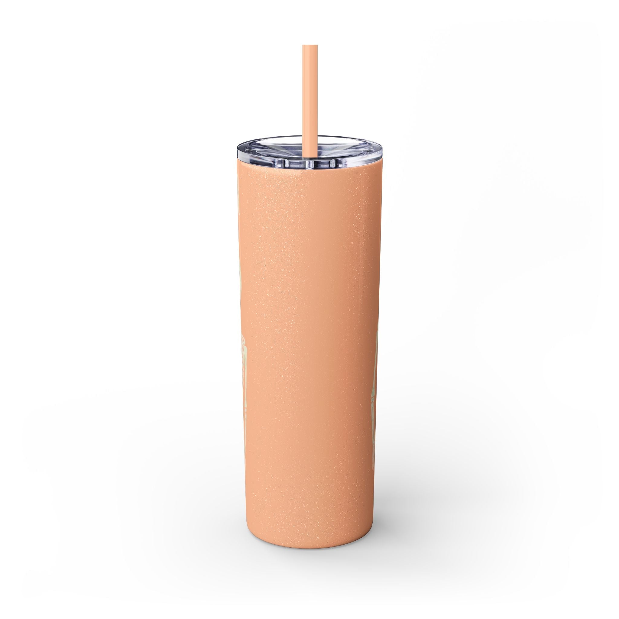 Halloween Skeleton - Themed Tumbler, Got Your Back Drinkware, I Got Your Back Skinny Tumbler, Cute Gifts for Halloween, Fun Vibes for Parties - Metamorphosis Creations