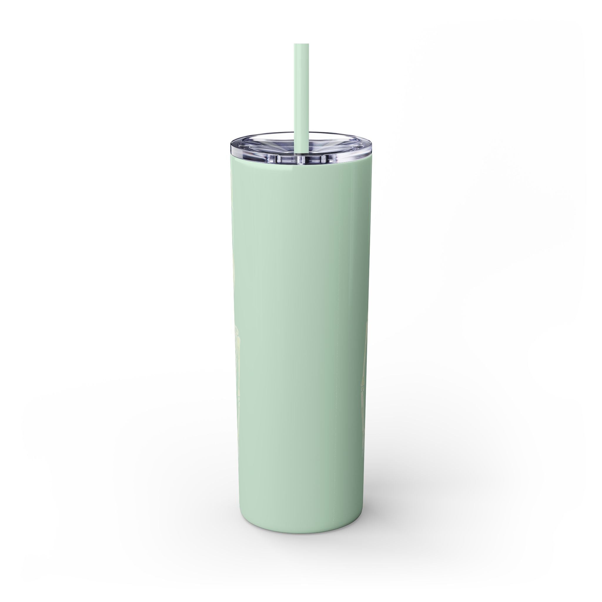 Halloween Skeleton - Themed Tumbler, Got Your Back Drinkware, I Got Your Back Skinny Tumbler, Cute Gifts for Halloween, Fun Vibes for Parties - Metamorphosis Creations