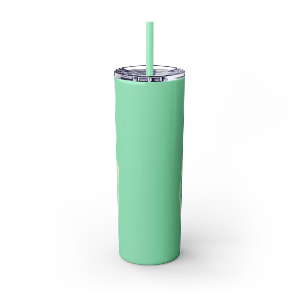 Halloween Skeleton - Themed Tumbler, Got Your Back Drinkware, I Got Your Back Skinny Tumbler, Cute Gifts for Halloween, Fun Vibes for Parties - Metamorphosis Creations