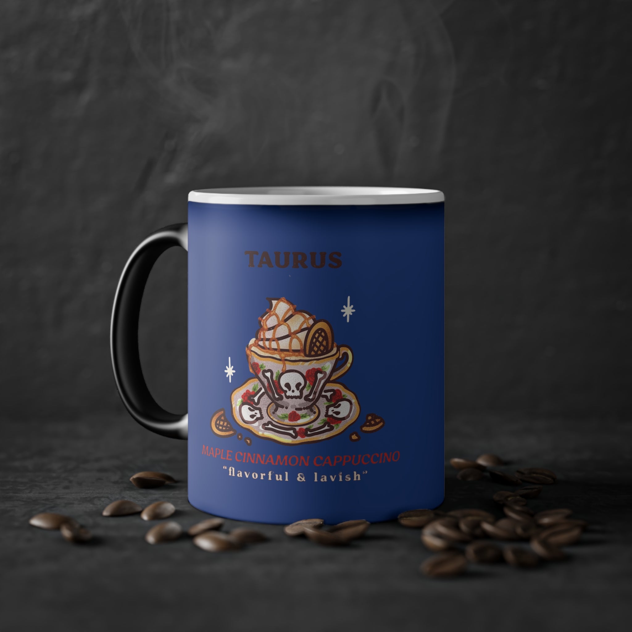 Halloween Tauros Mug: Enchanting Drinkware, Perfect for Cozy Mornings, Gift for Coffee Lovers, Magical Beverage Experience, Unique Kitchen Decor, [...] - Metamorphosis Creations